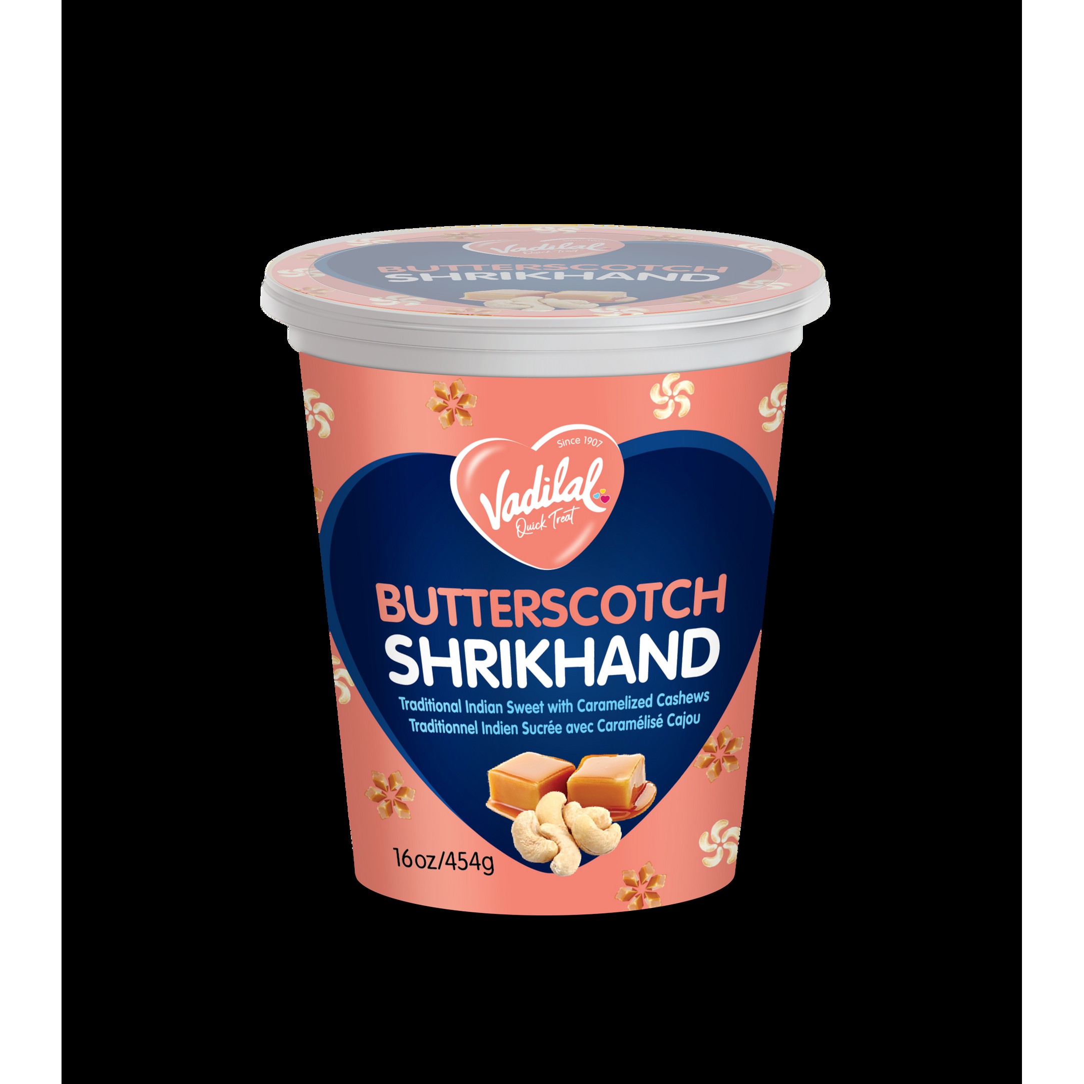 VADILAL SHRIKHAND BUTTERSCOTCH 454 GM