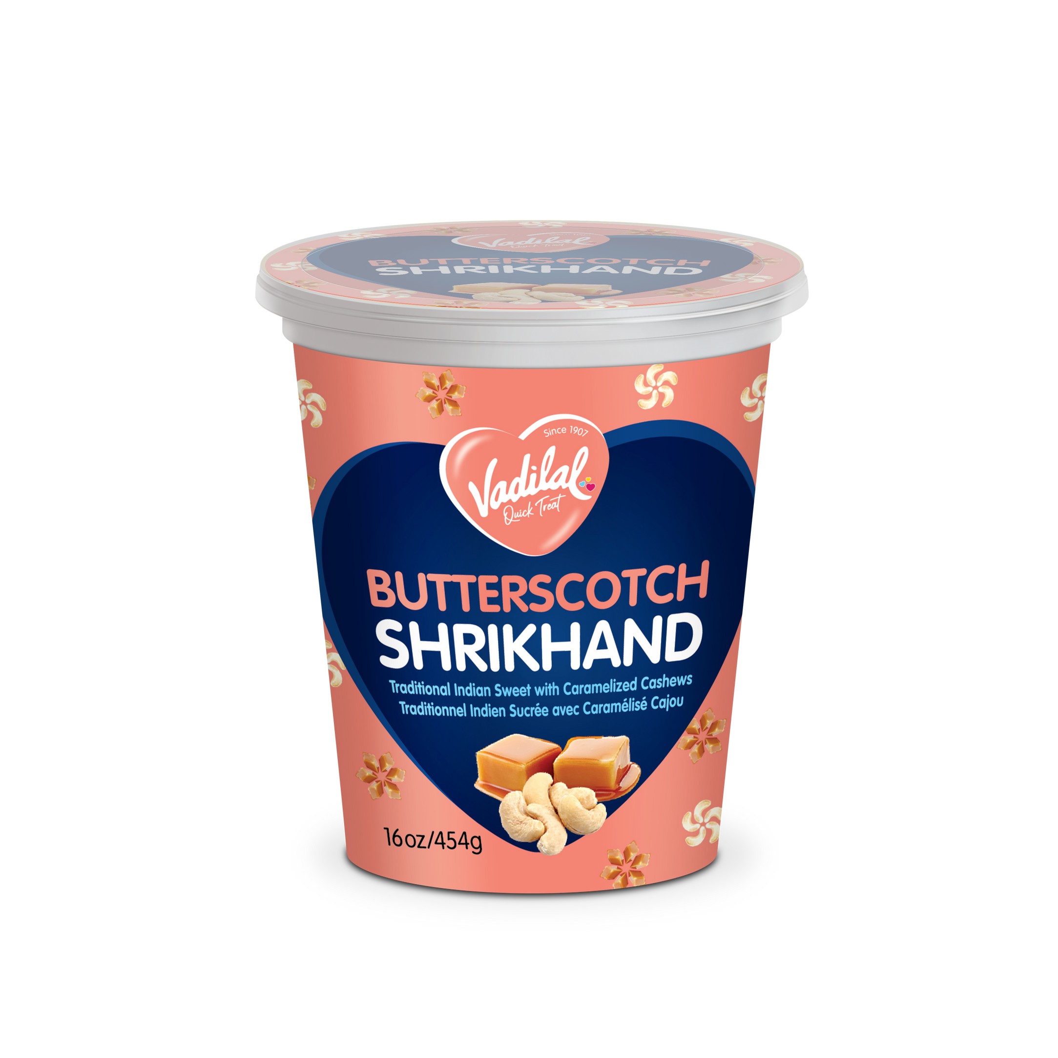 SHRIKHAND BUTTER SCOTCH VADILAL 16 OZ