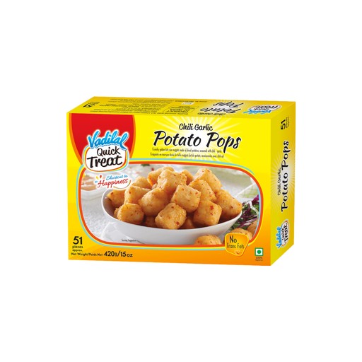 Vadilal Potato Pops 420 GM