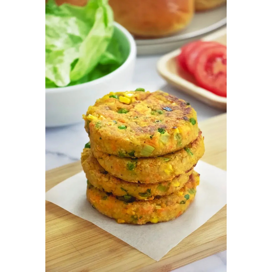 VADILAL VEGGIE BURGER PATTY 1.98 KG