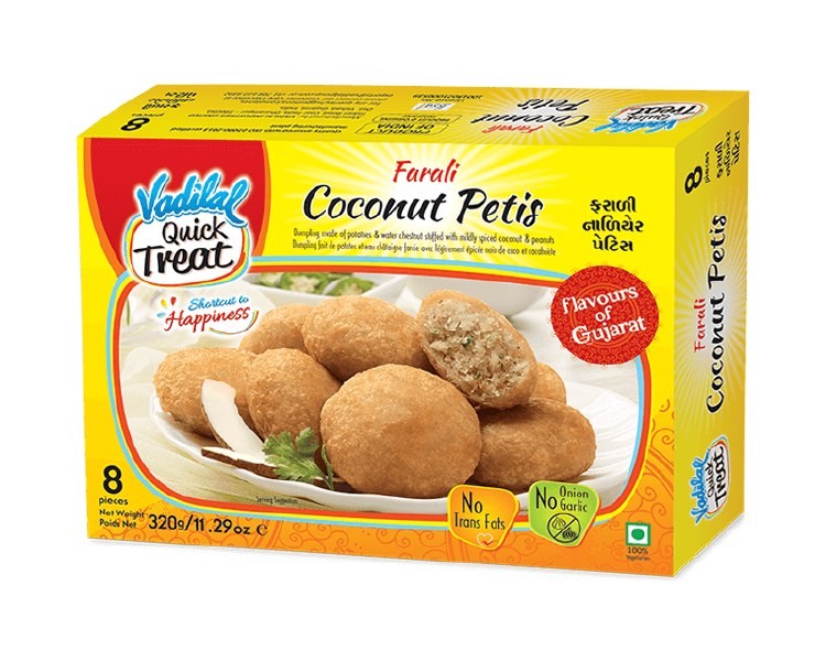 COCONUT PETIS VADILAL 8 PCS