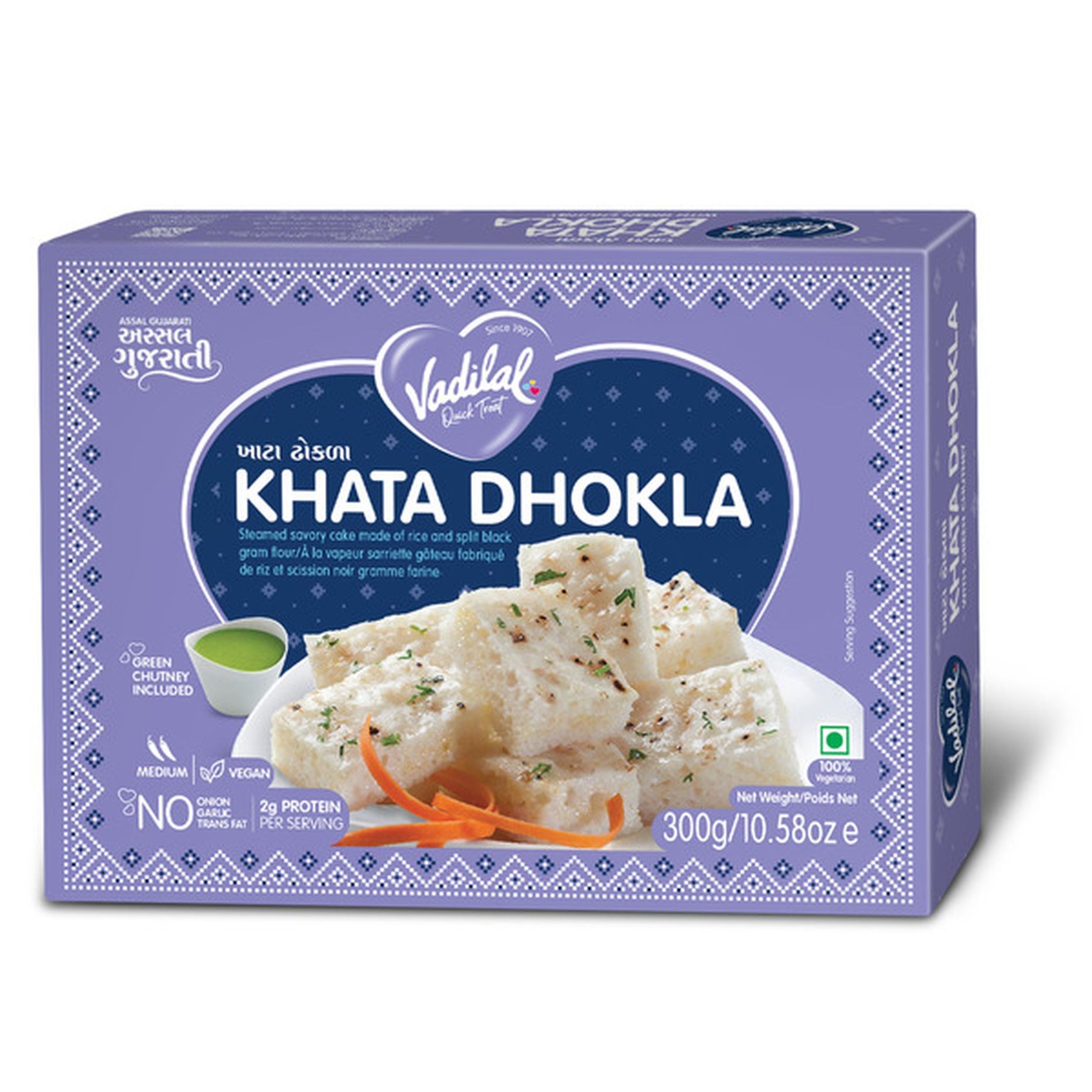 Vadilal Khata Dhokla