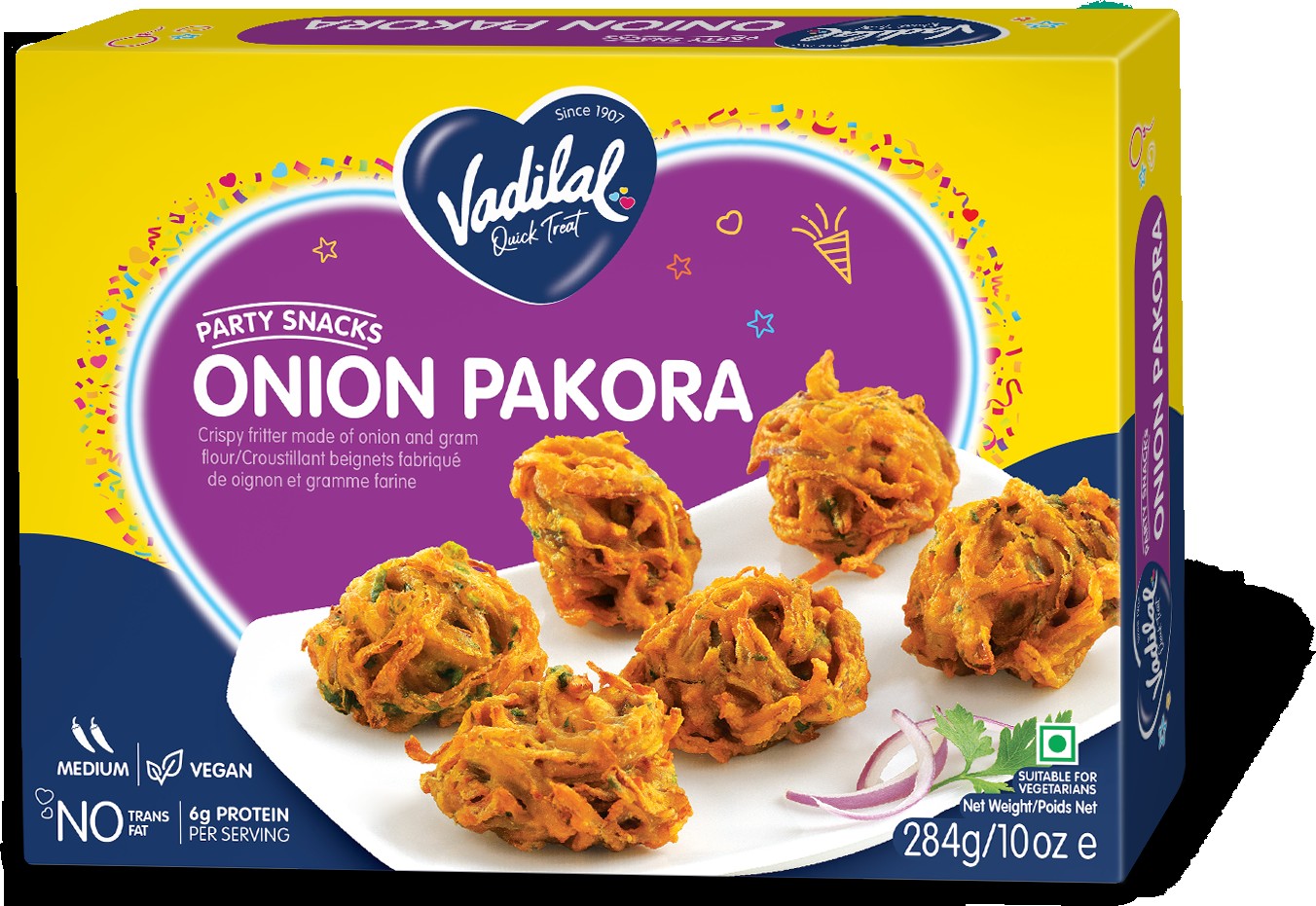 ONION PAKORA VADILAL 10 OZ