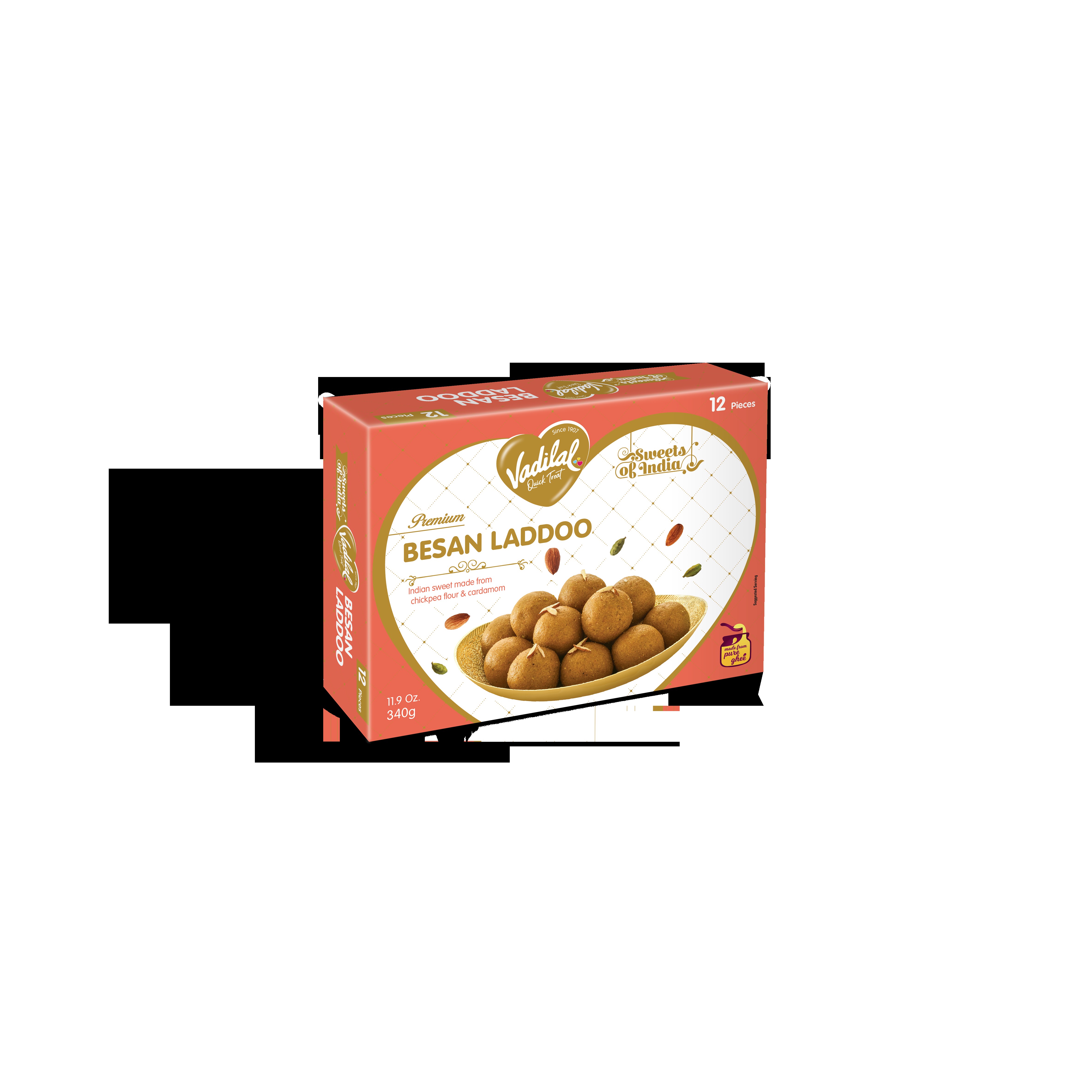 BESAN LADOO 12 PCS