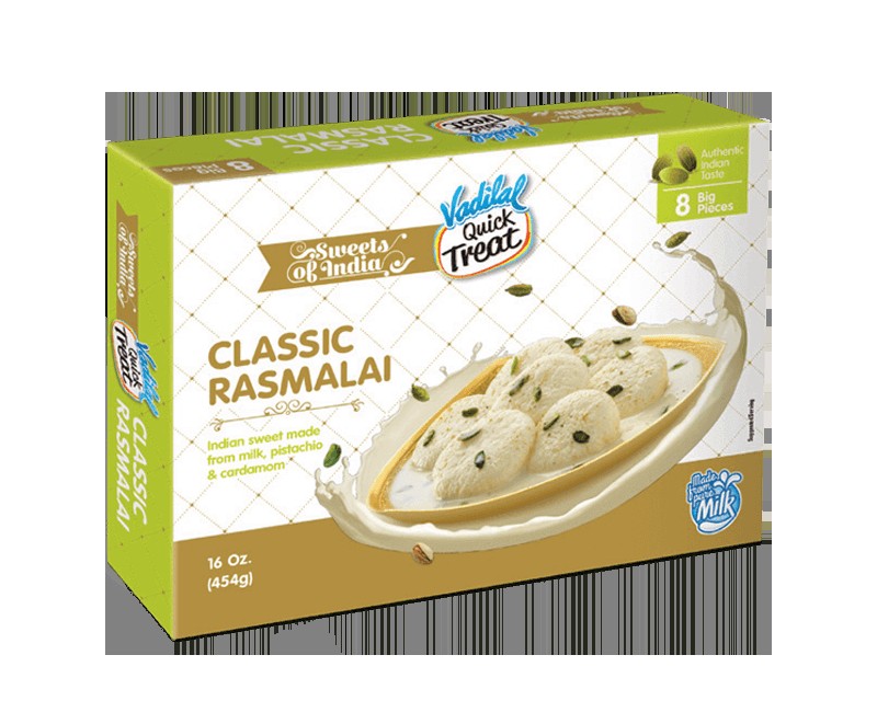 VADILAL CLASSIC RASMALAI: 454 GM