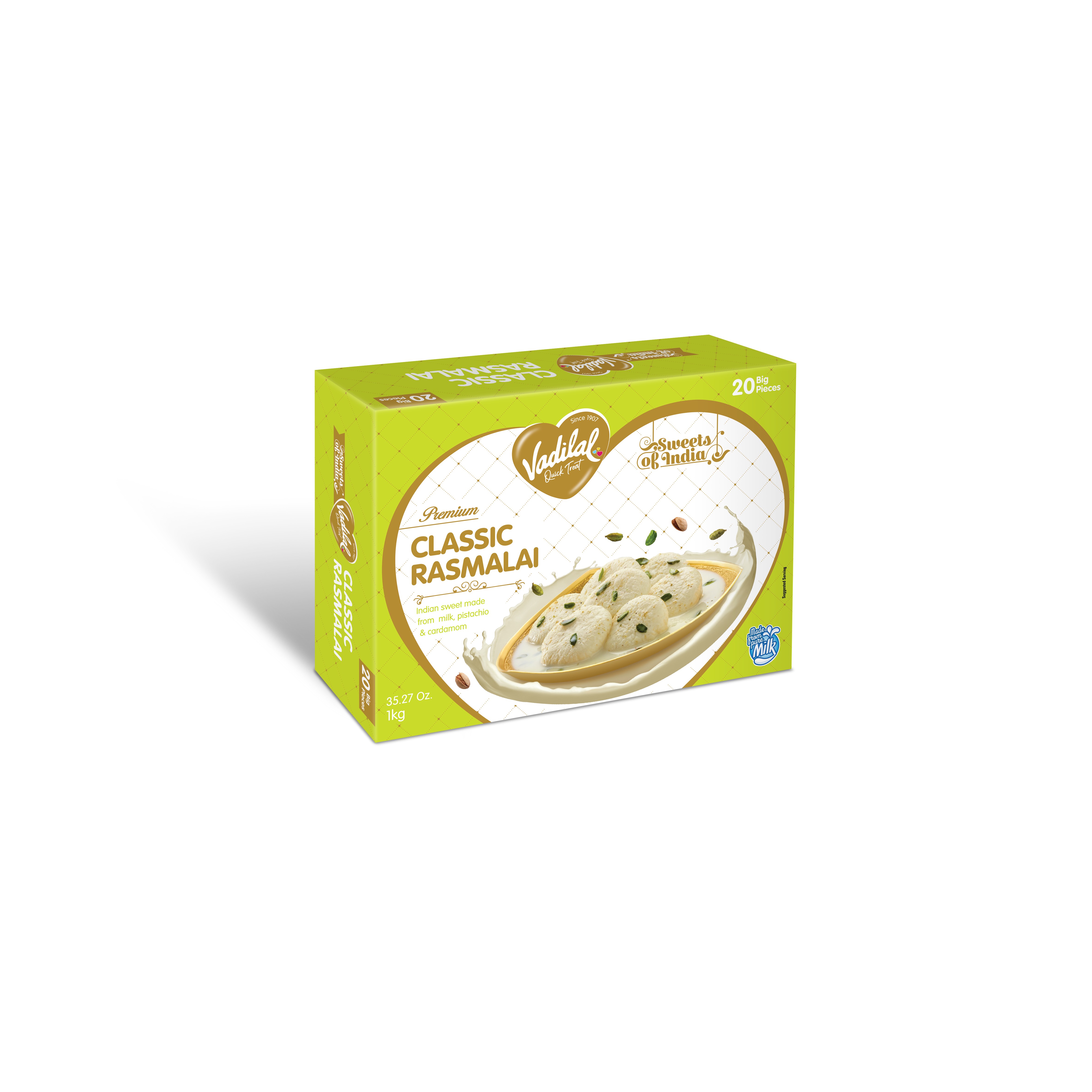 Vadilal Classic Rasmalai 32 OZ