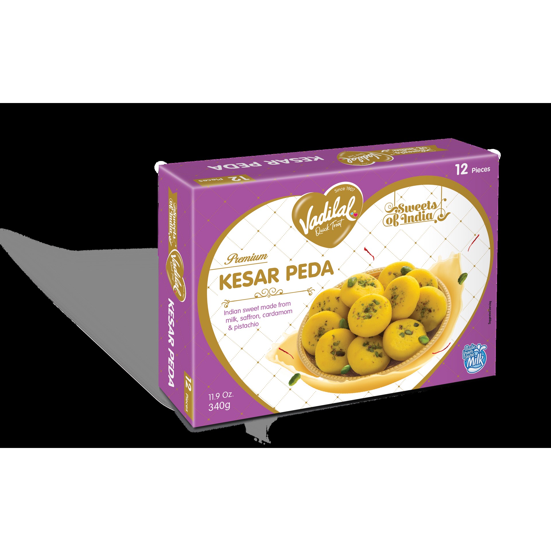 Vadilal Kesar Peda 340 GM