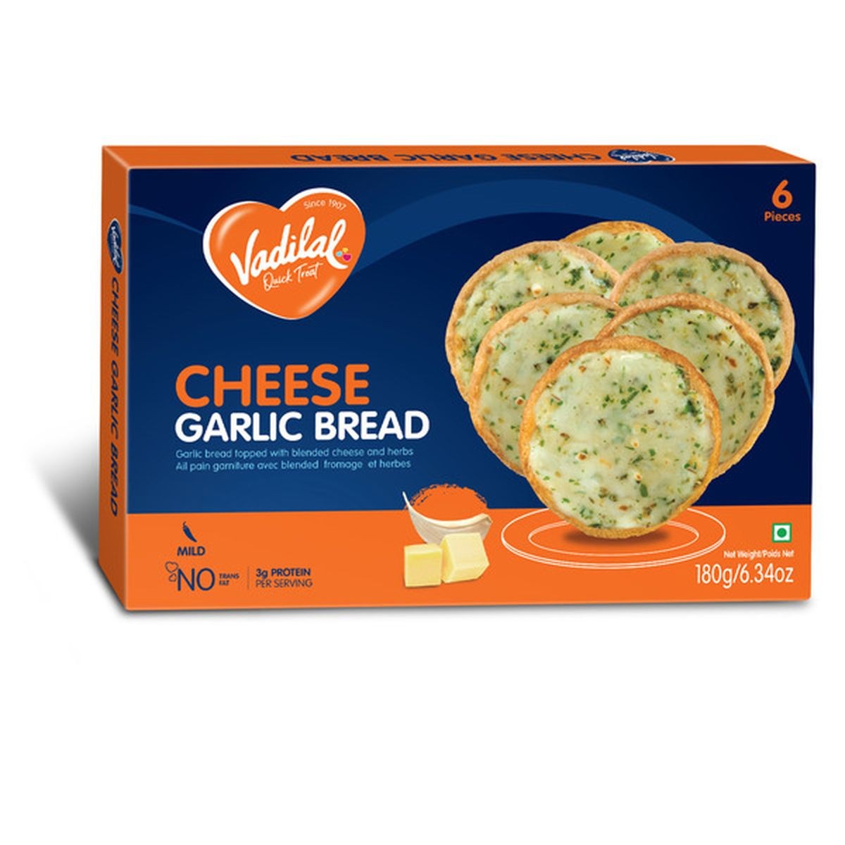 Vadilal Garlic Bread 180 GM