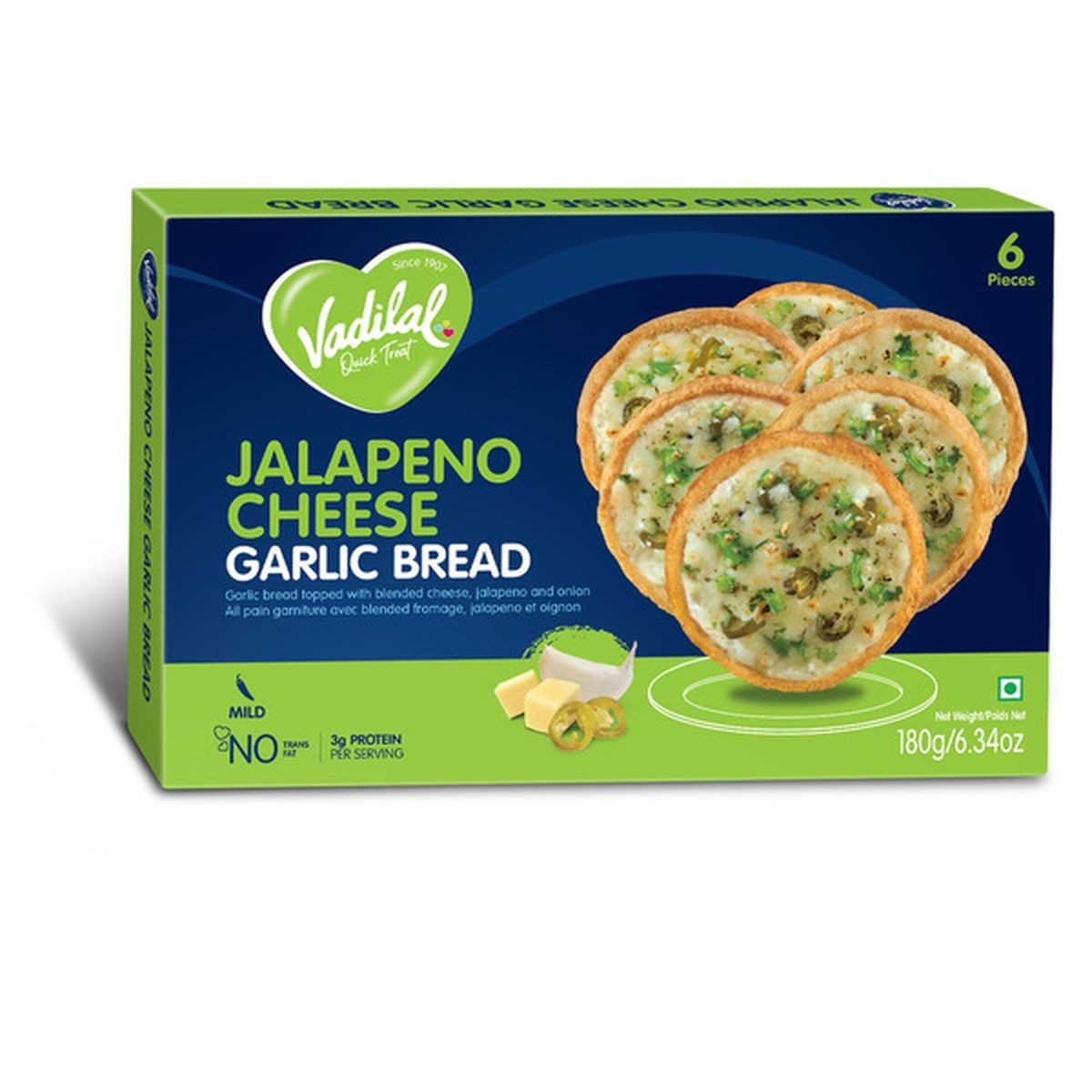 Vadilal Cheese Bread 180 GM