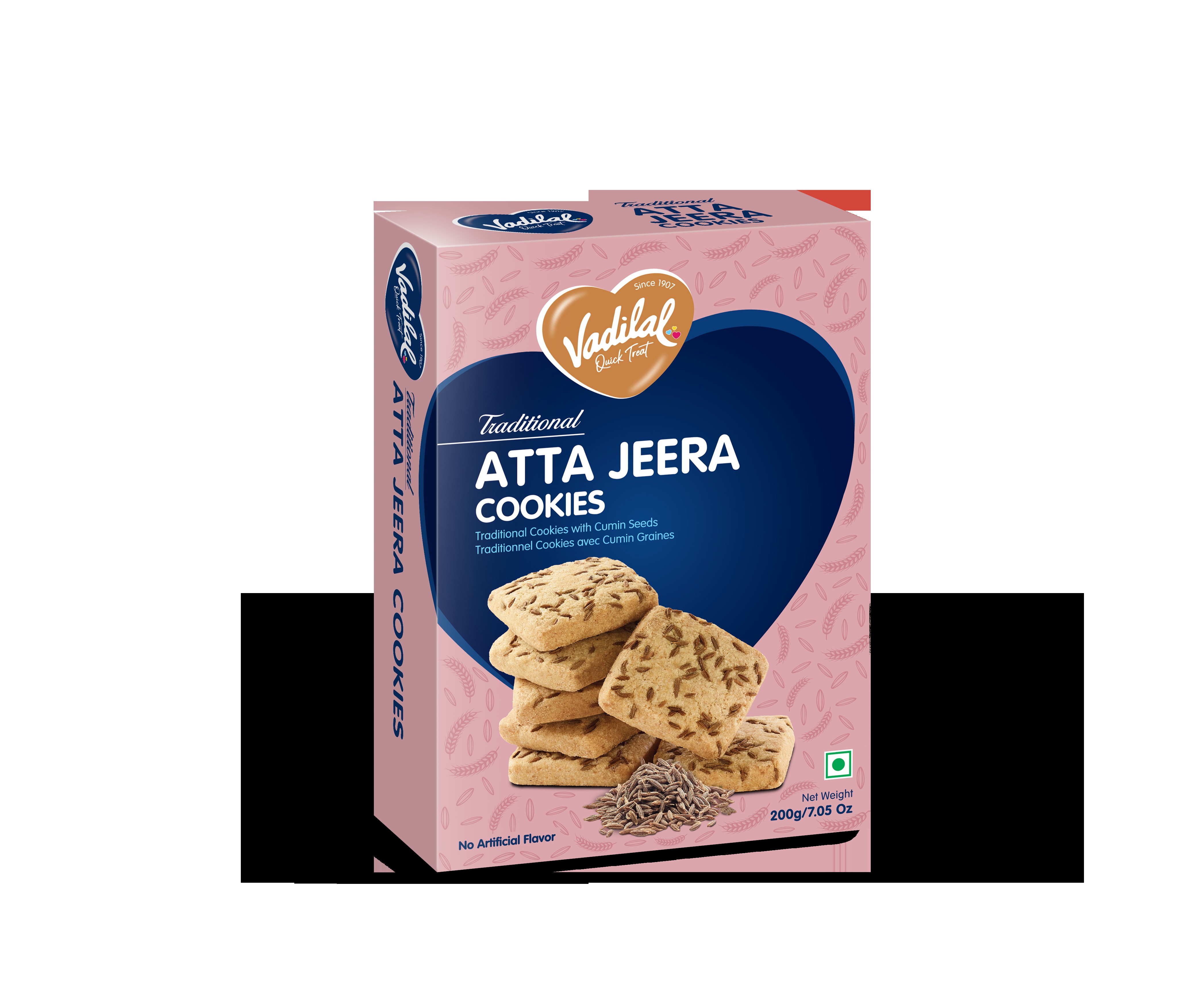 VADILAL ATTA JEERA COOKI 200 GM