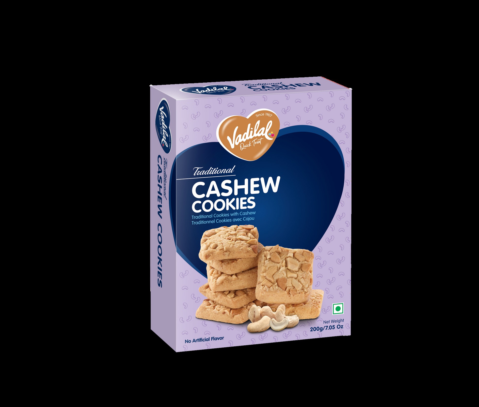 VADILAL COOKIES CASHEW 200 GM