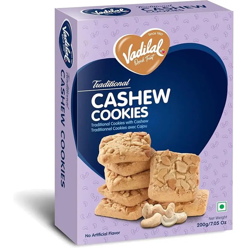 Vadilal Cashew Cookies 200 GM