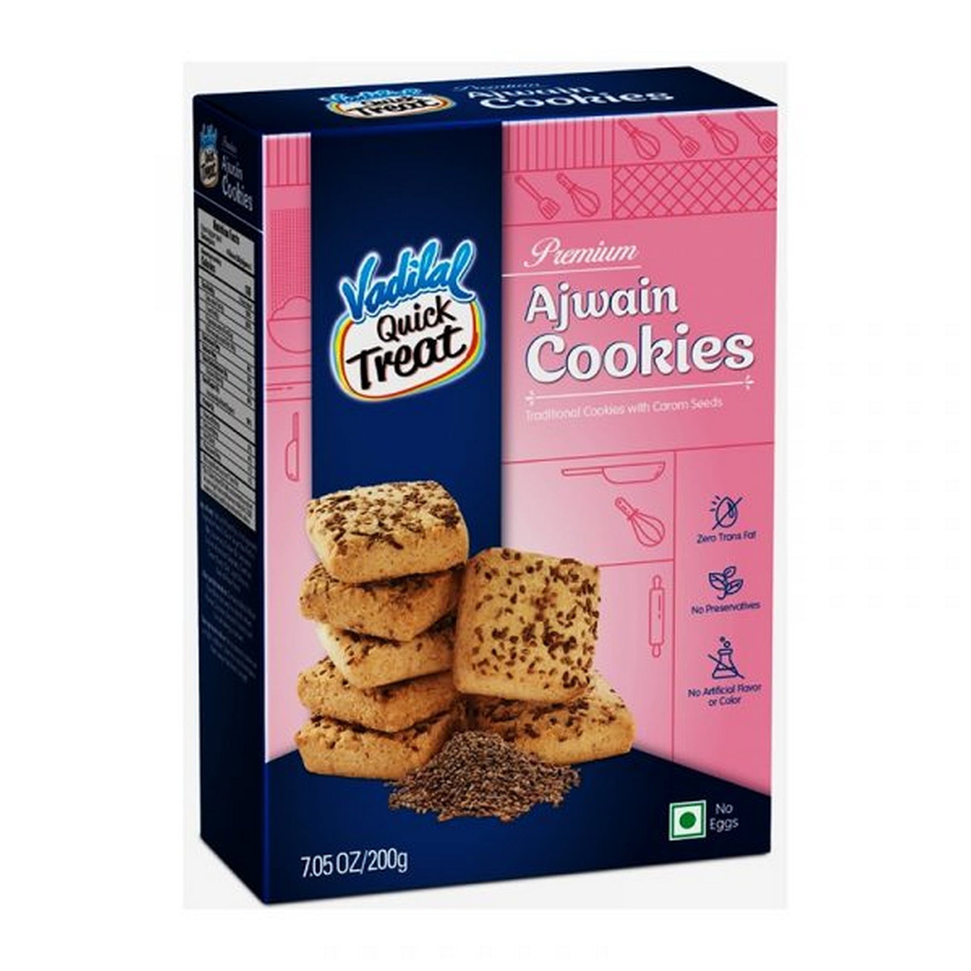 Vadilal Ajwain Cookies 7.05 OZ