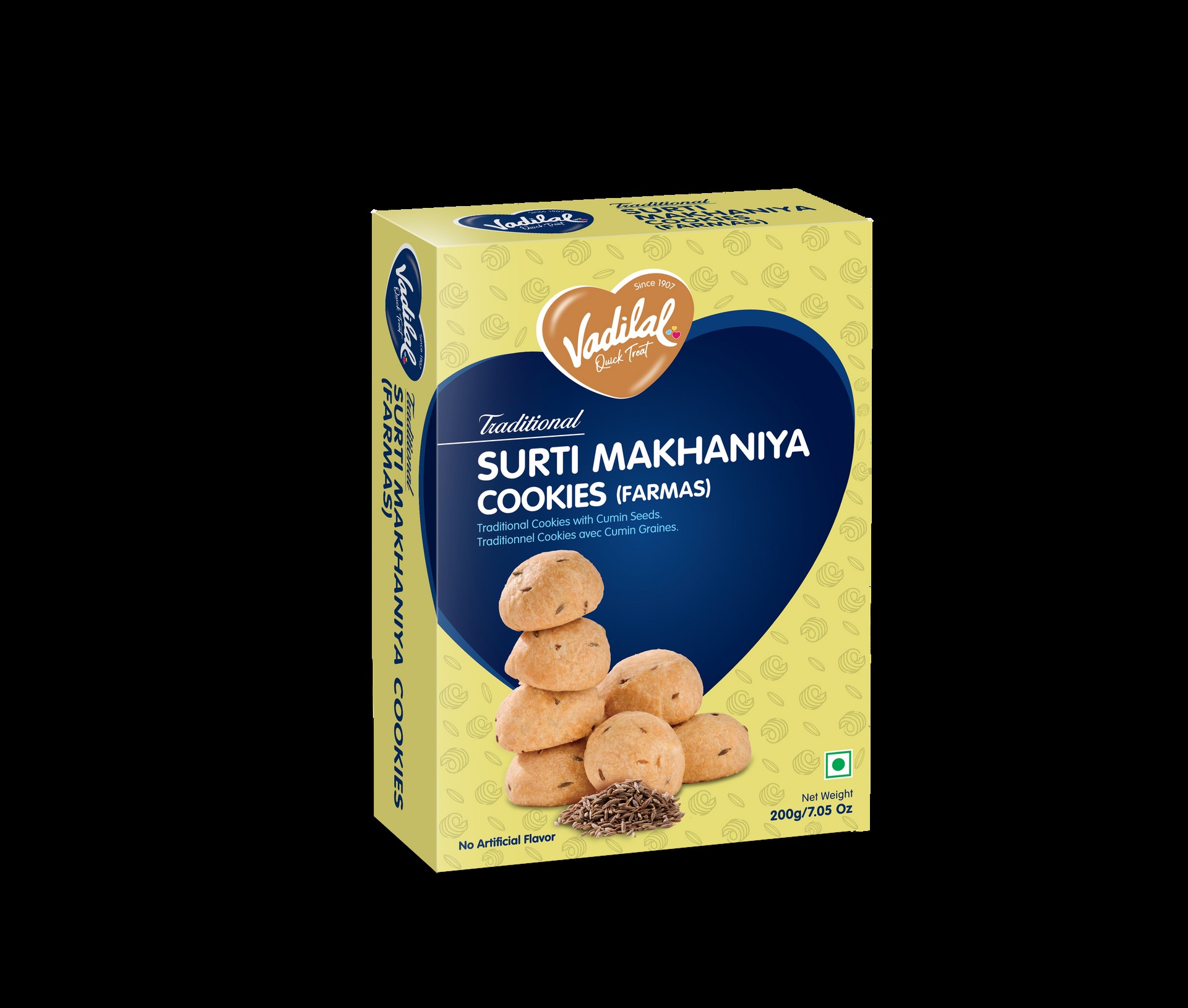 VADILAL SURTI MAKHANIYA 200 GM