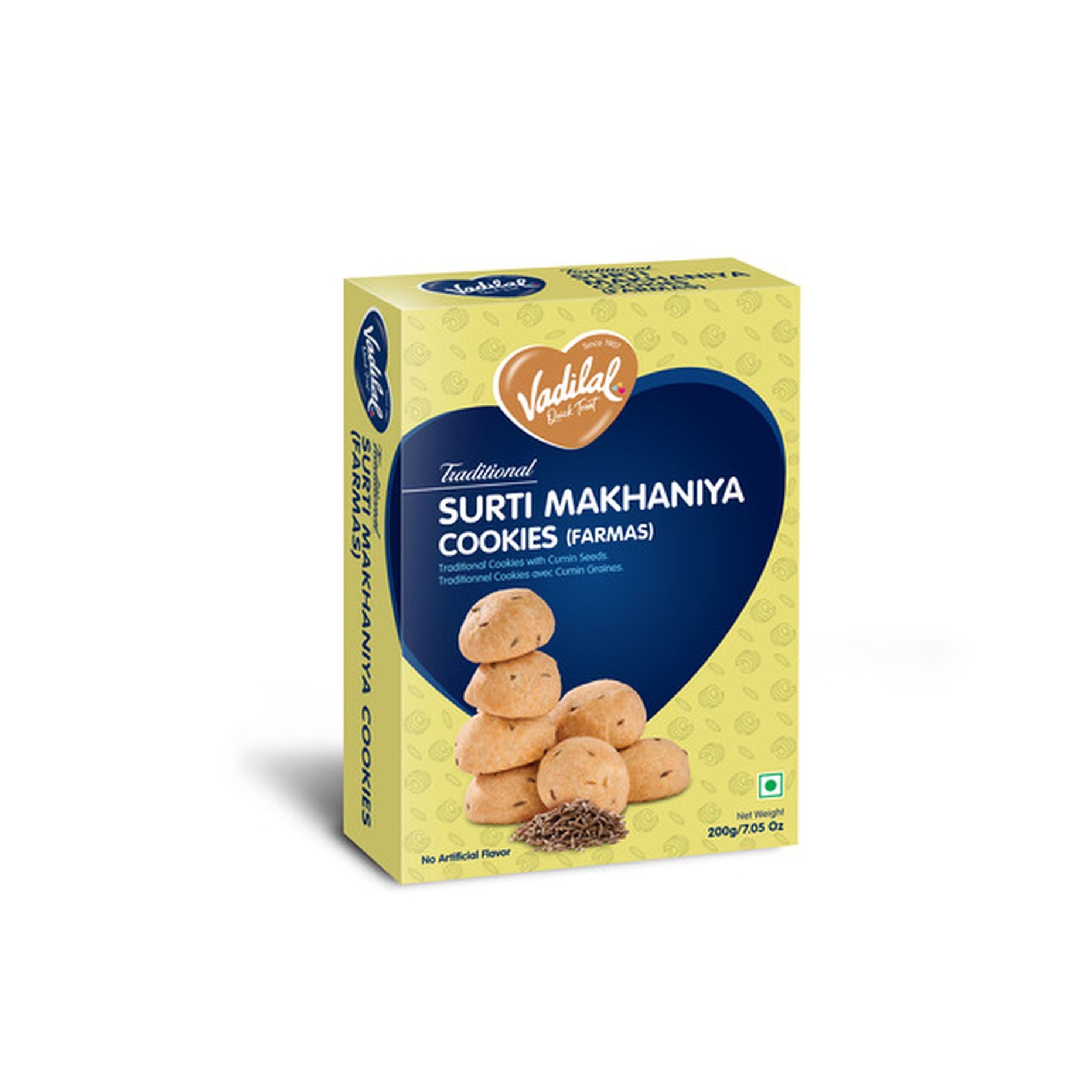 VADILAL SURTI MAKHANIYA COOKIES 200 GM