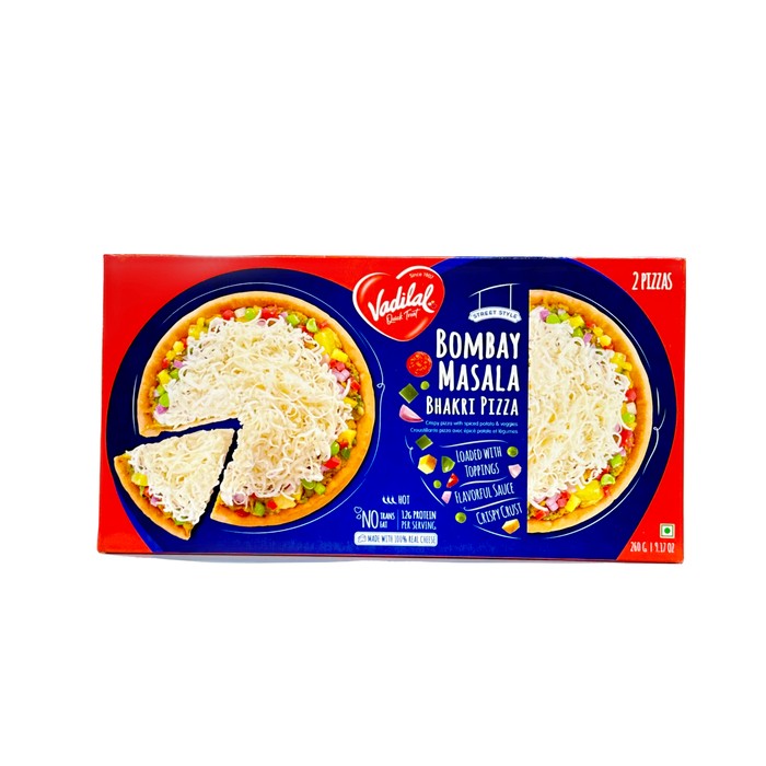 VADI BOMBAY MASALA BHAKRI PIZZA 260 GM