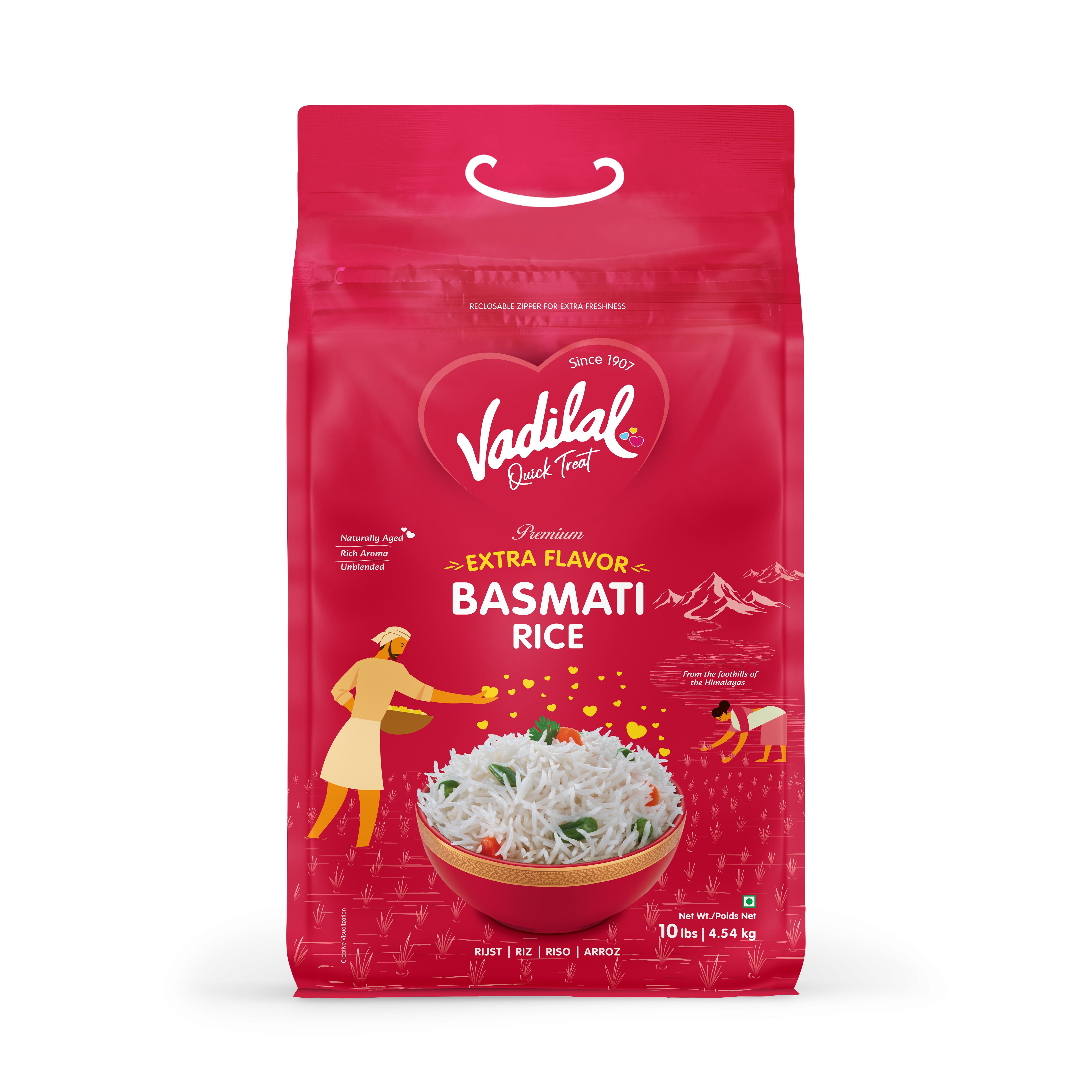Ex FlavorBas Rice 10 LBS