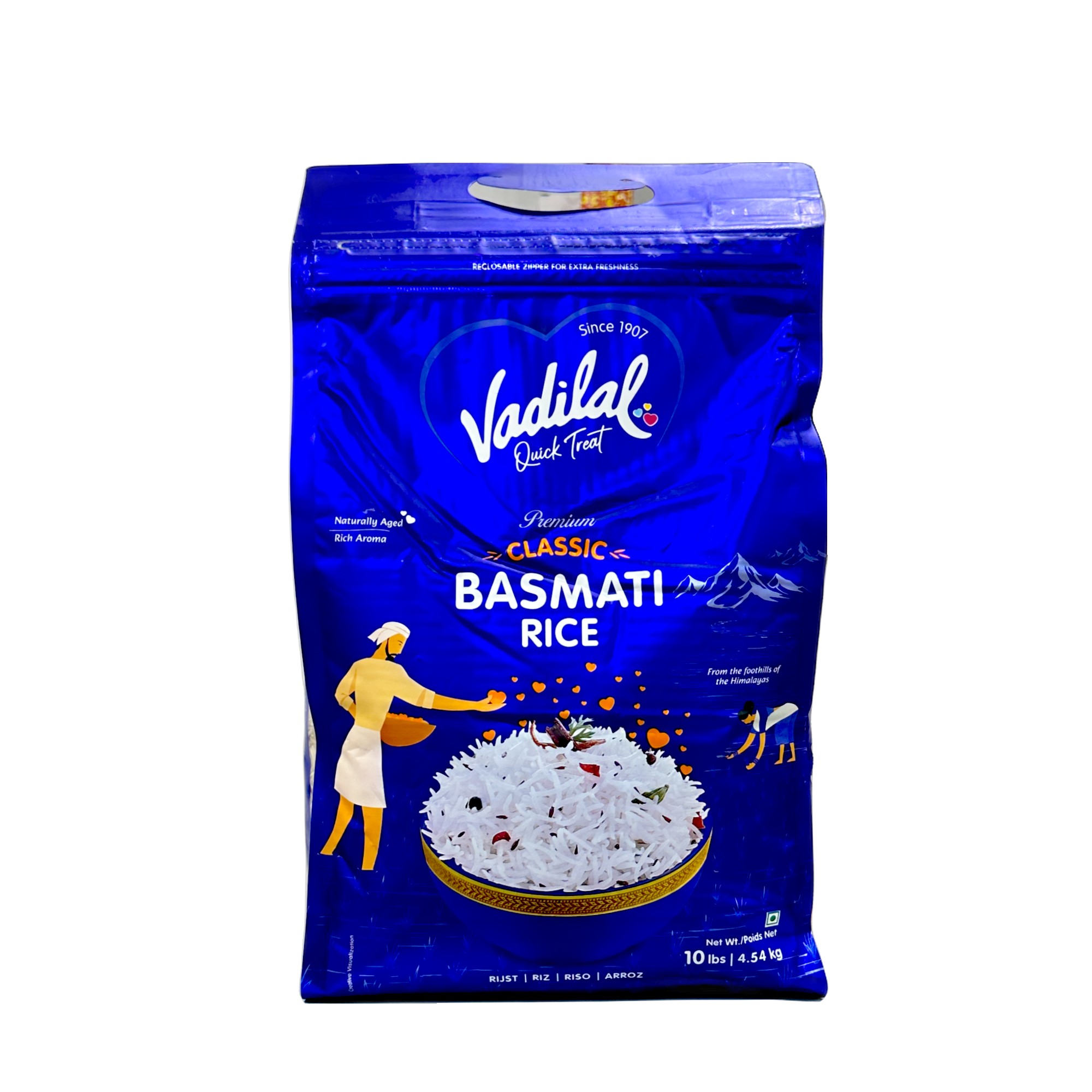VADILAL CLASSIC BASMATI RICE 10 LB