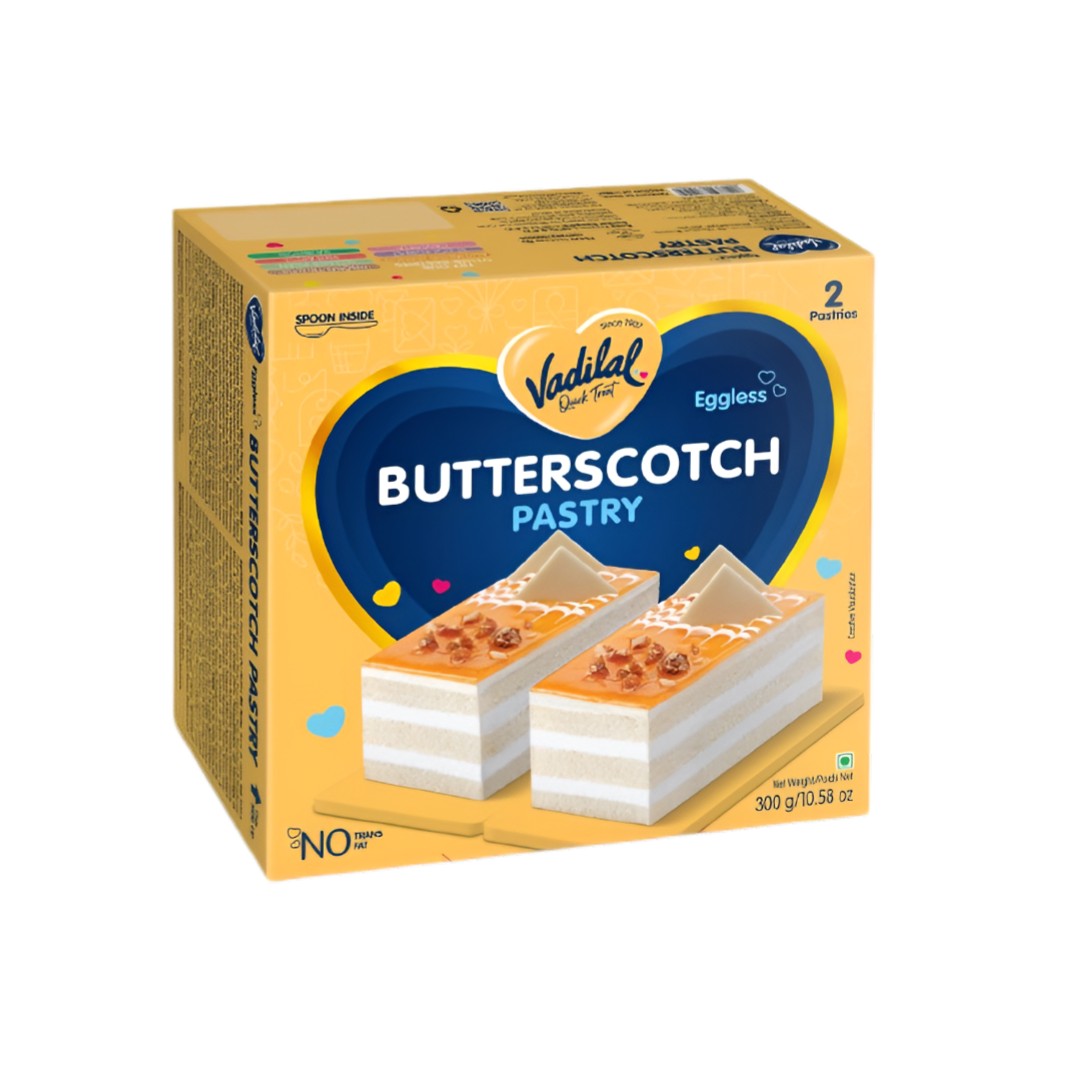 VADILAL BUTTERSCOTCH PASTRY 350 GM