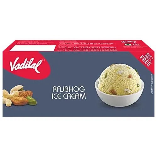 VADILAL RAJBHOG ICE CREAM TUB 500 ML