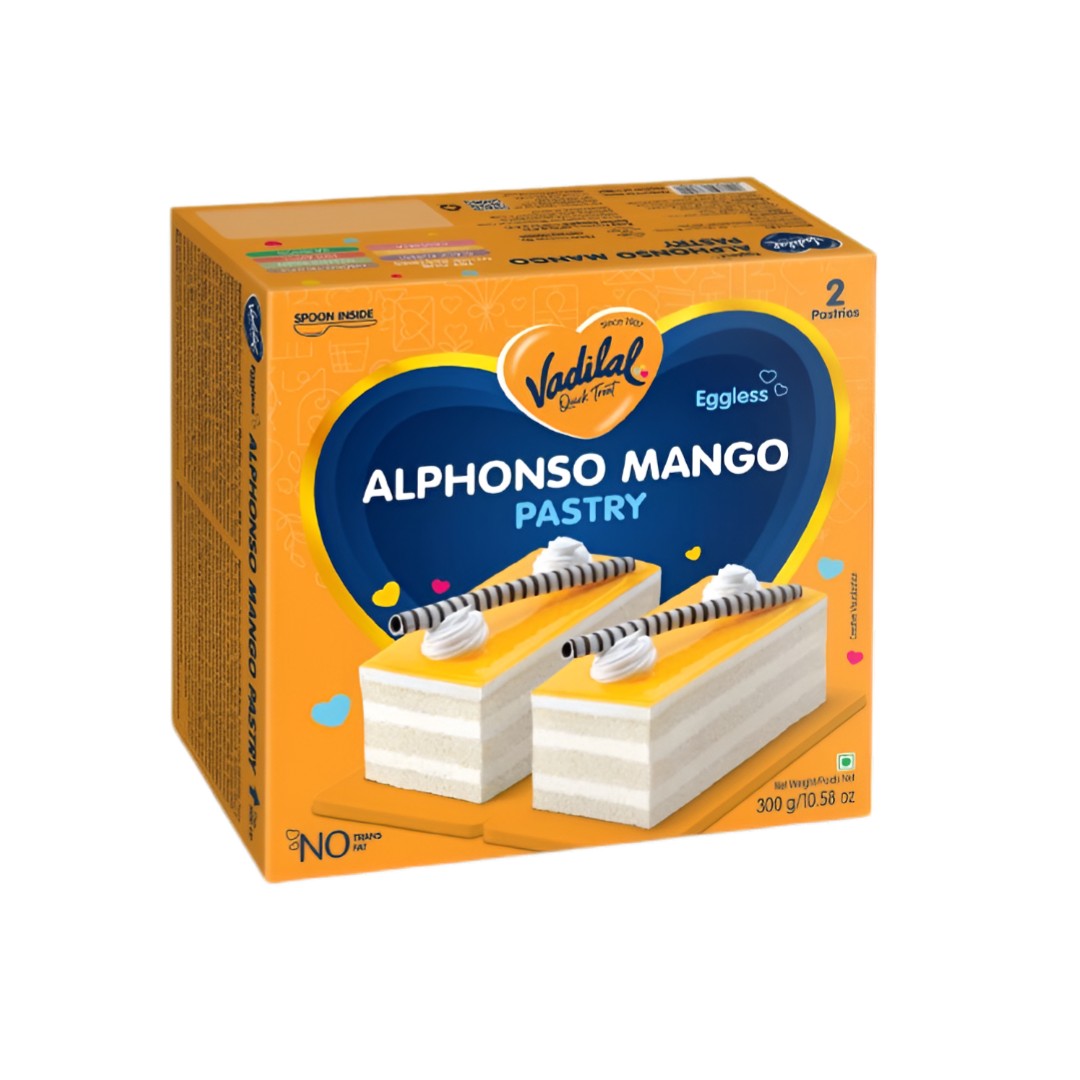 Vadilal Alphonso Mango Pastry 350 GM