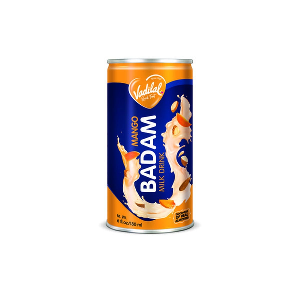 VADILAL BADAM DRINK MANGO 180 ML
