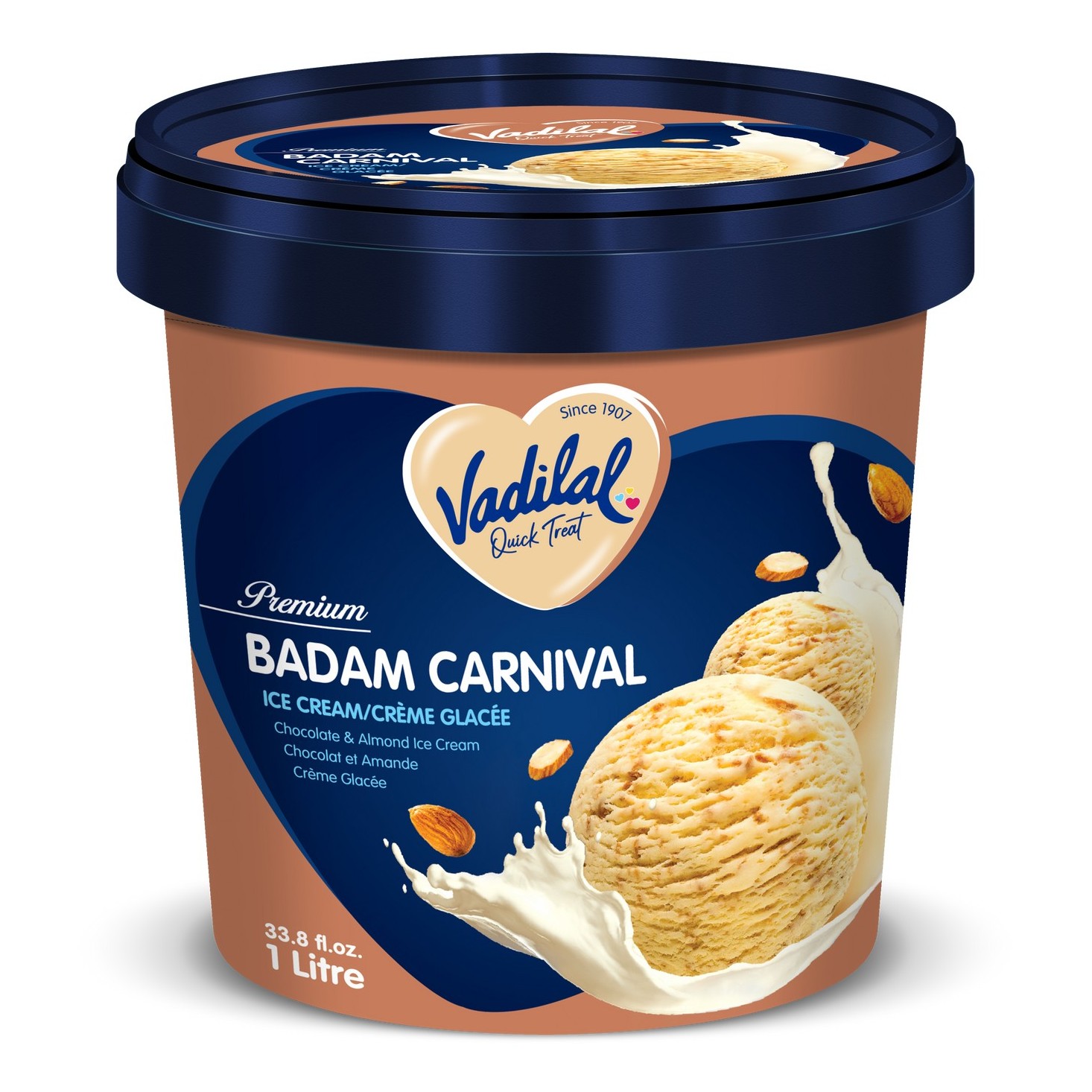 Vadilal Badam Carnival 140 ML