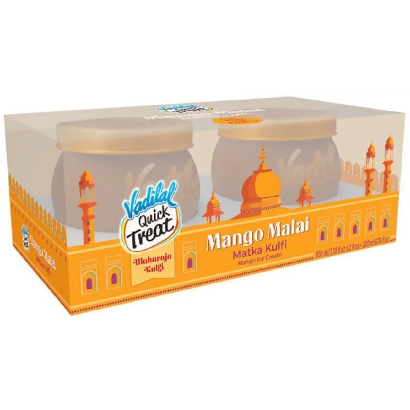 VADILAL MATKA MANGO KULFI 100 MLX2 200 ML