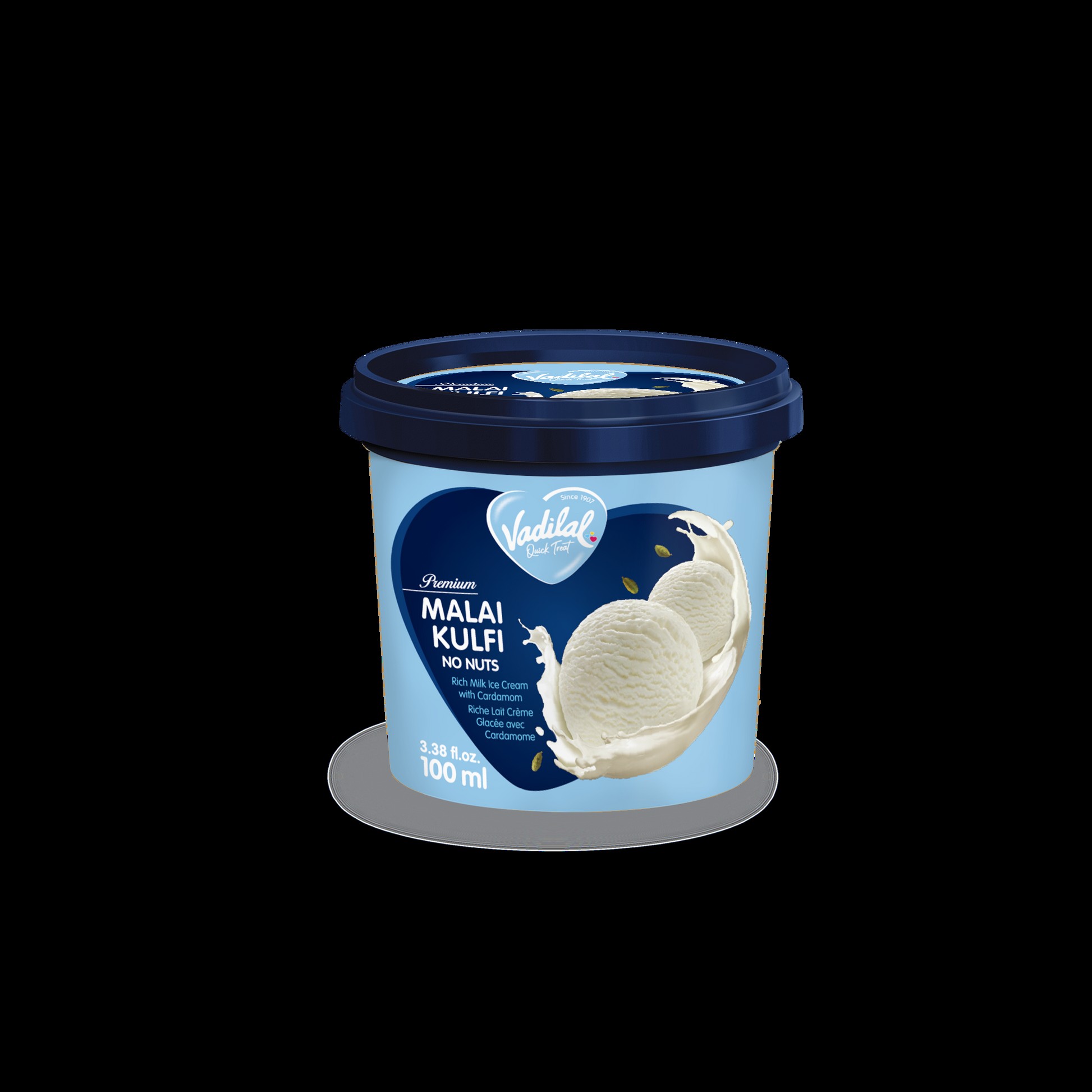 VADILAL MALAI KUFI CUP NO NUTS 100 ML