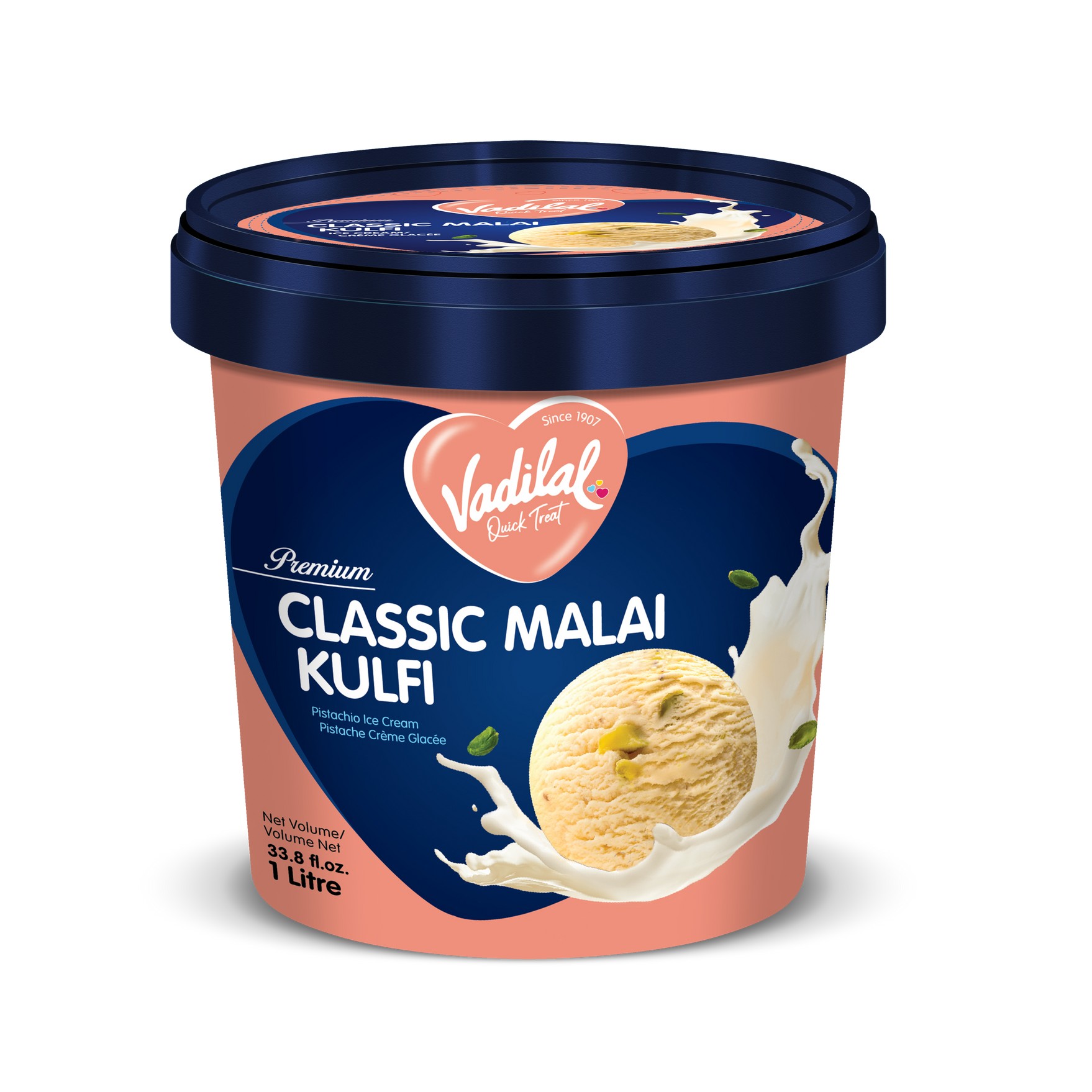 Vadilal Malai Kulfi 500 ML