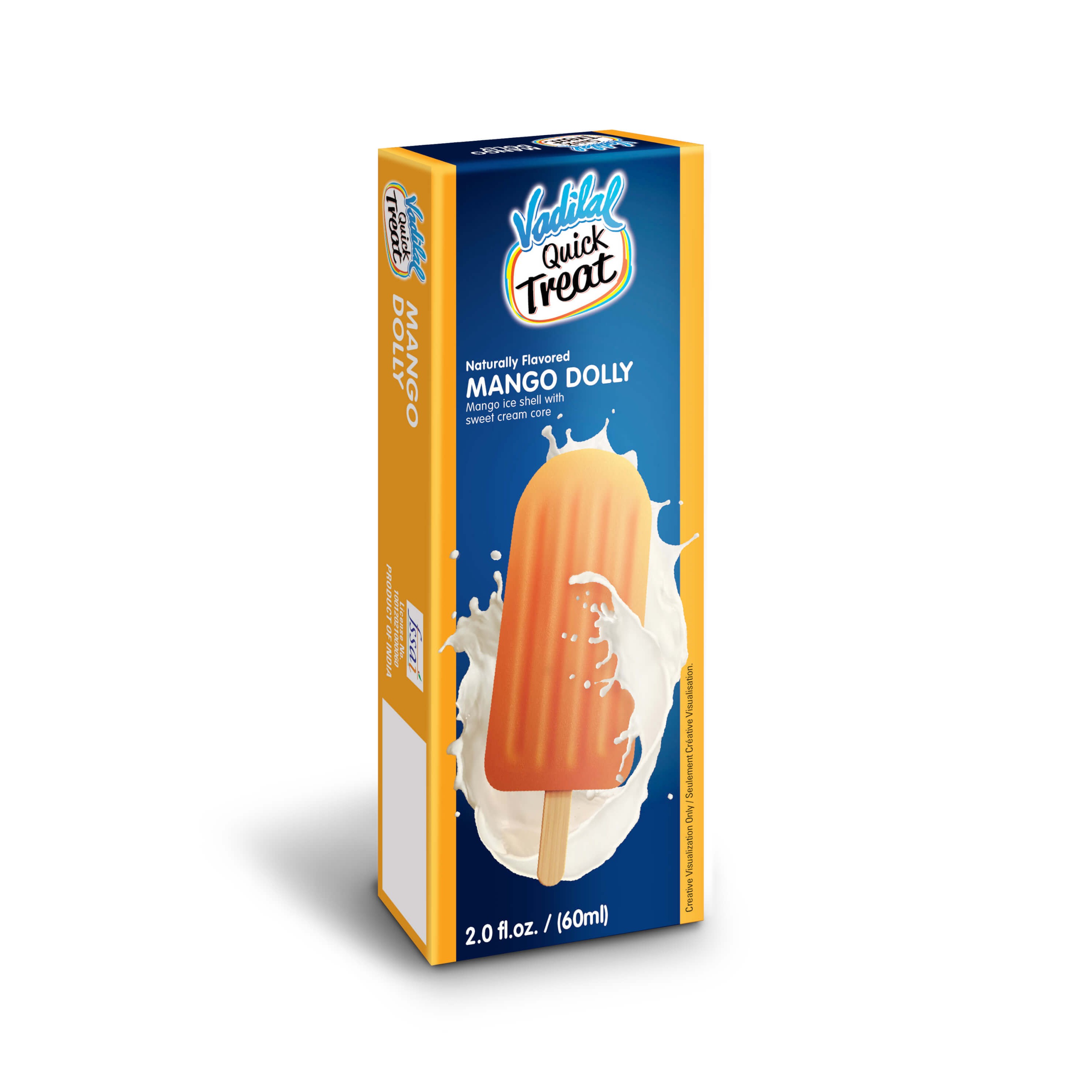 VADILAL MANGO DOLLY ICE CREAM 60 ML
