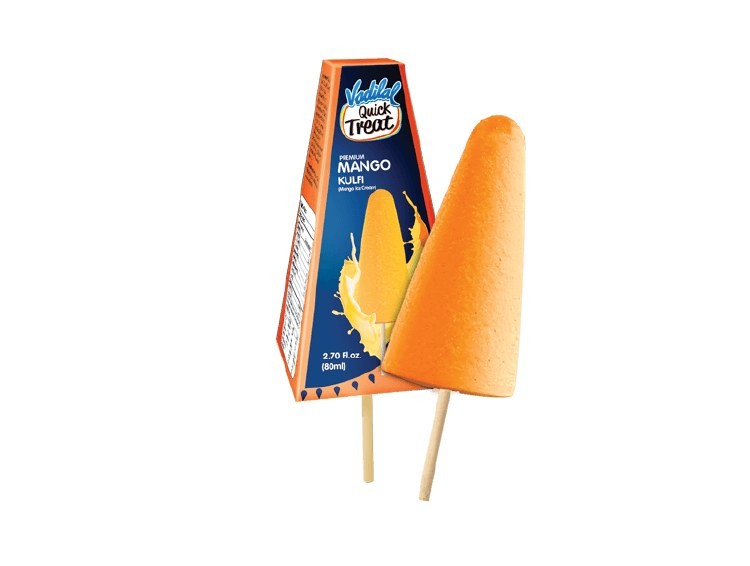 VADILAL MANGOI KULFI ICE CREAM CONICAL 80 ML