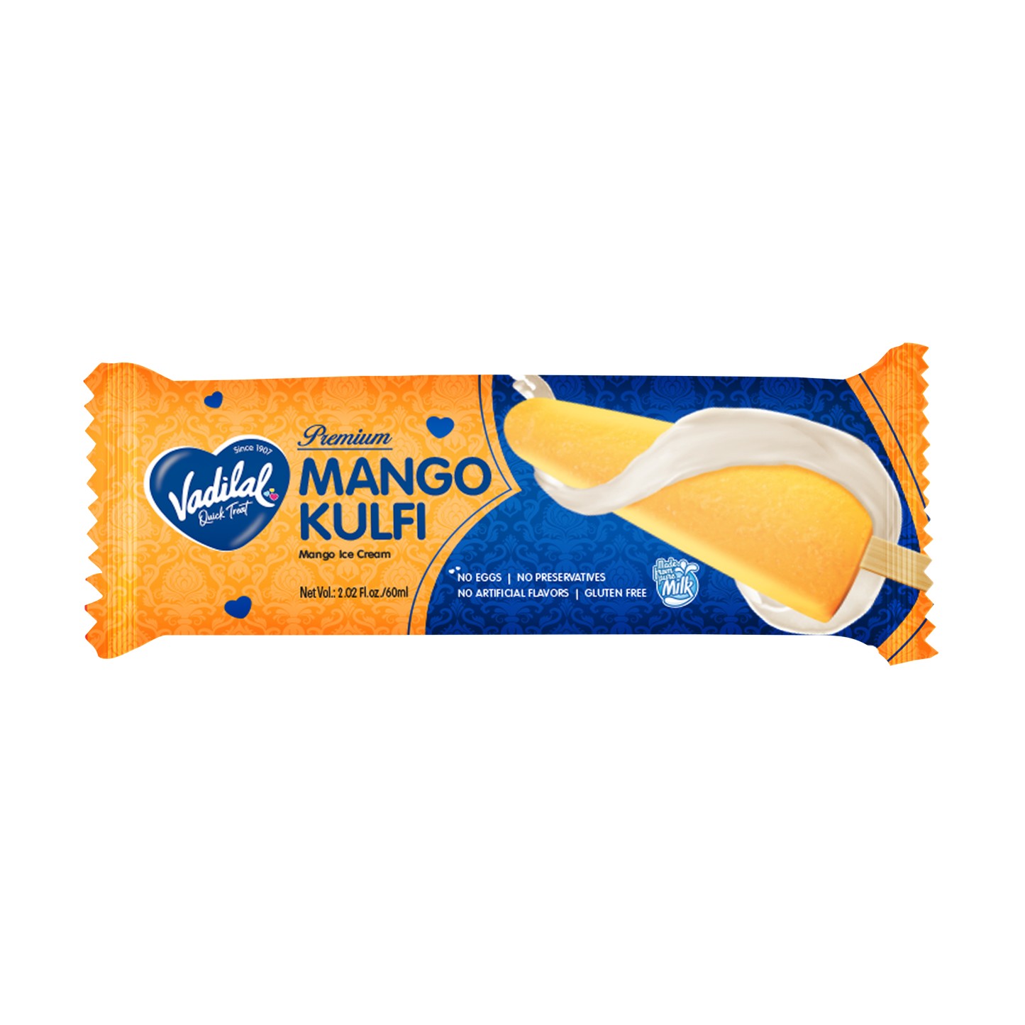 Vadilal Mango Kulfi 60 ML 80 ML
