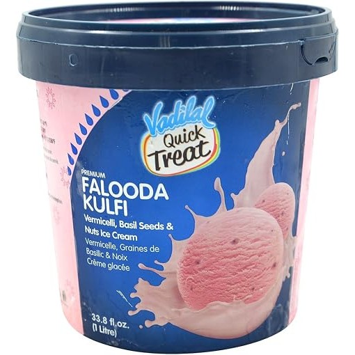 VADILAL FALOODA KULFI ICE CREAM TUB 1 LTR