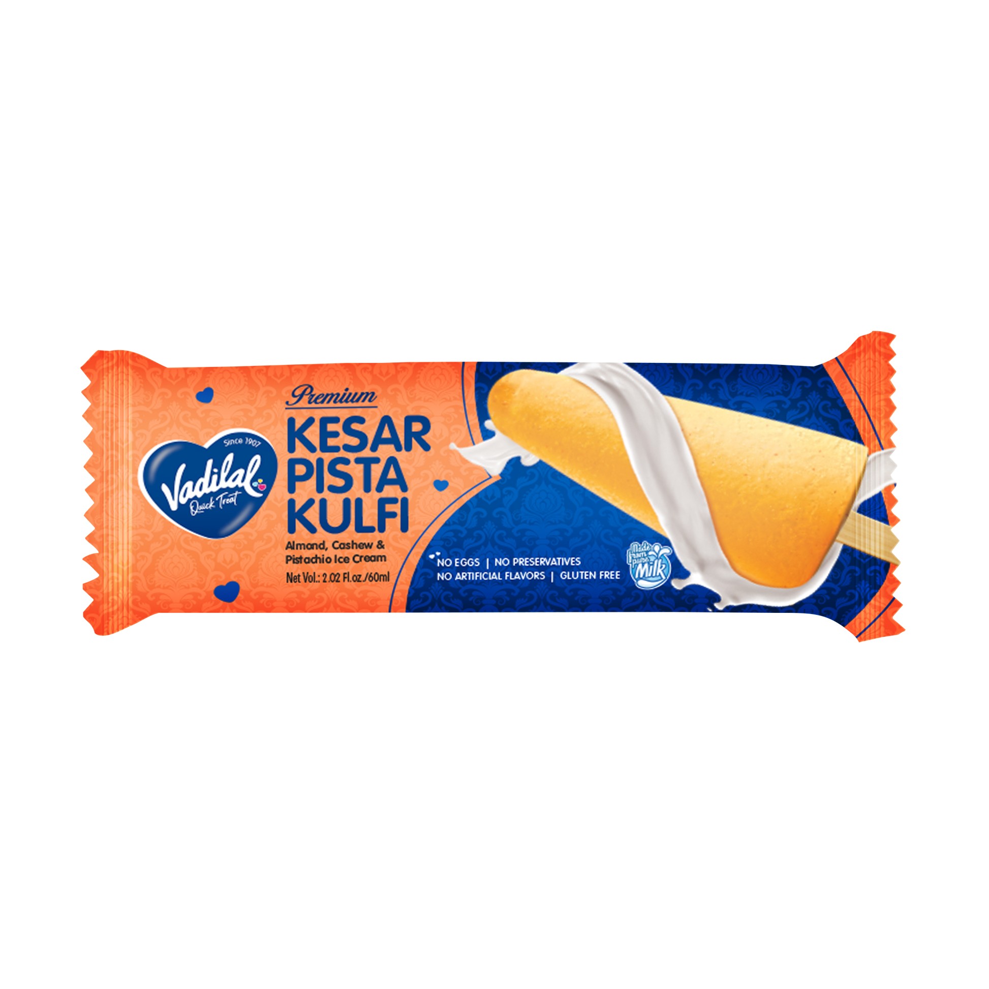 VADILAL KESAR PISTA KULFI 100 ML