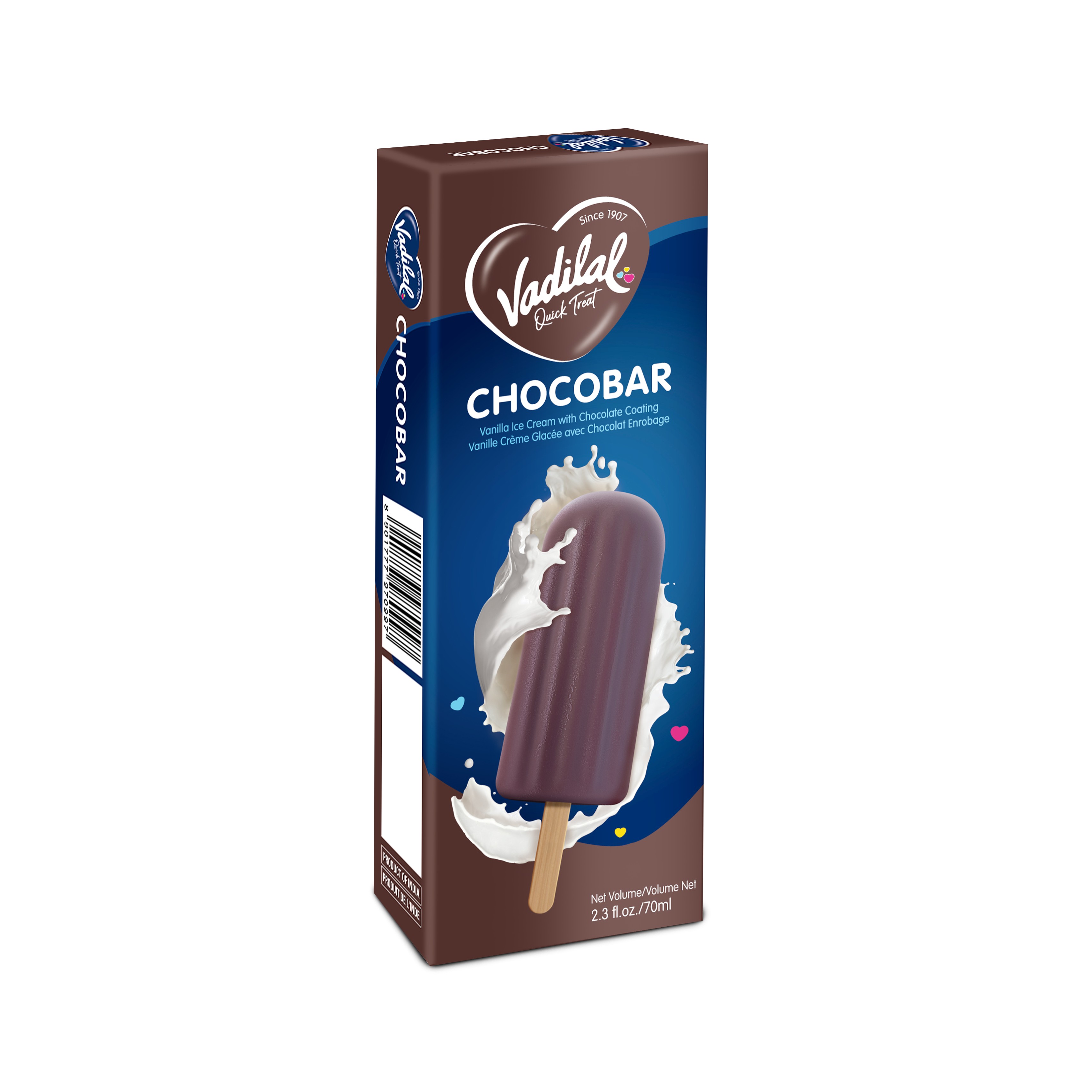 Vadidal Choco Bar 1 EACH