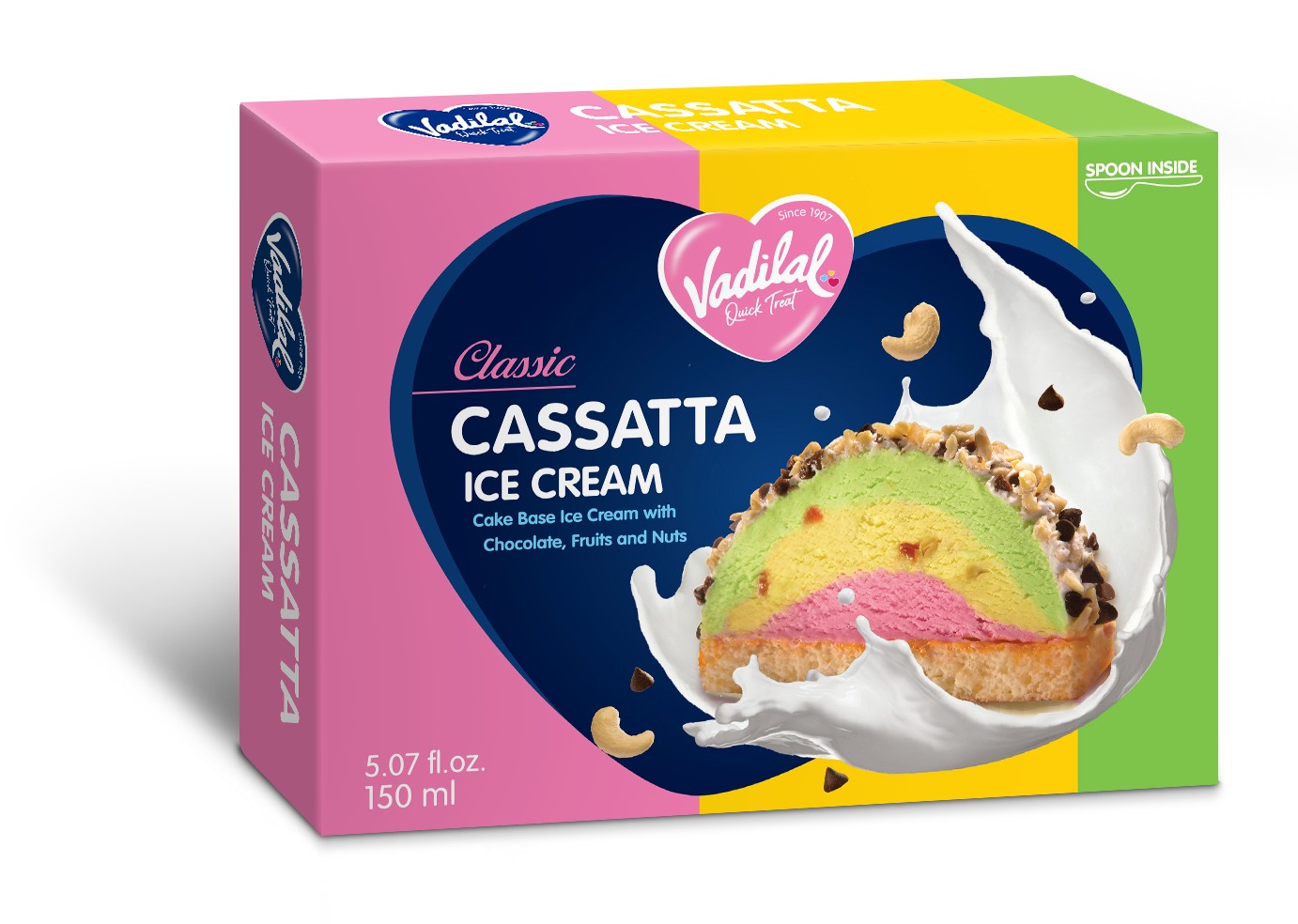 Vadilal Cassatta Classic 120 GM