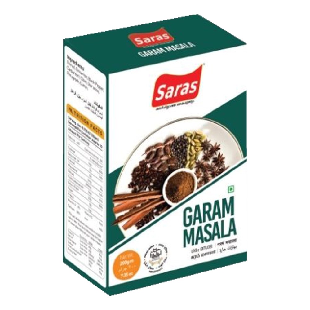 SARAS GARAM MASALA 200 GM