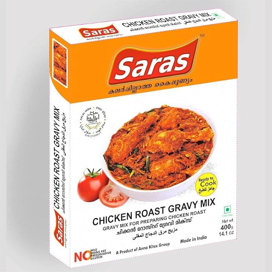 SARAS CHICKEN ROAST 400 GM