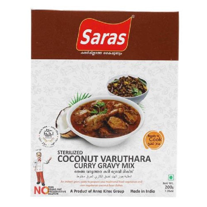 Saras Coconut Varuthara 200 GM