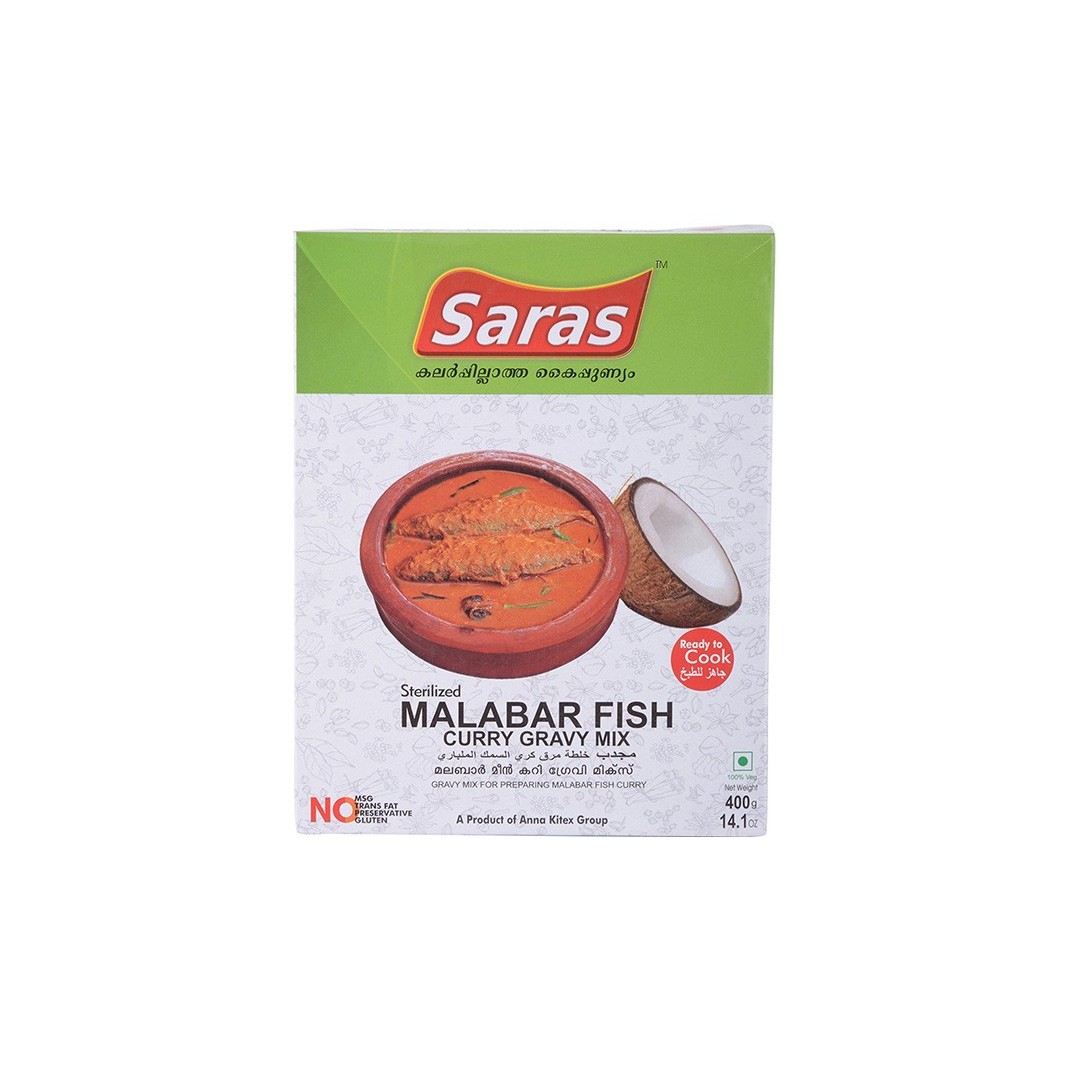 SARAS MALABAR FISH MIX 400 GM