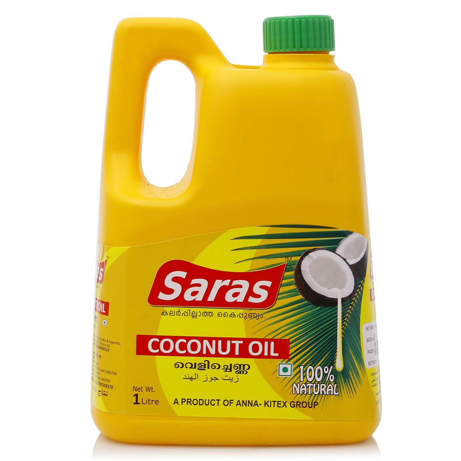 Saras Coconut Oil 1 LTR