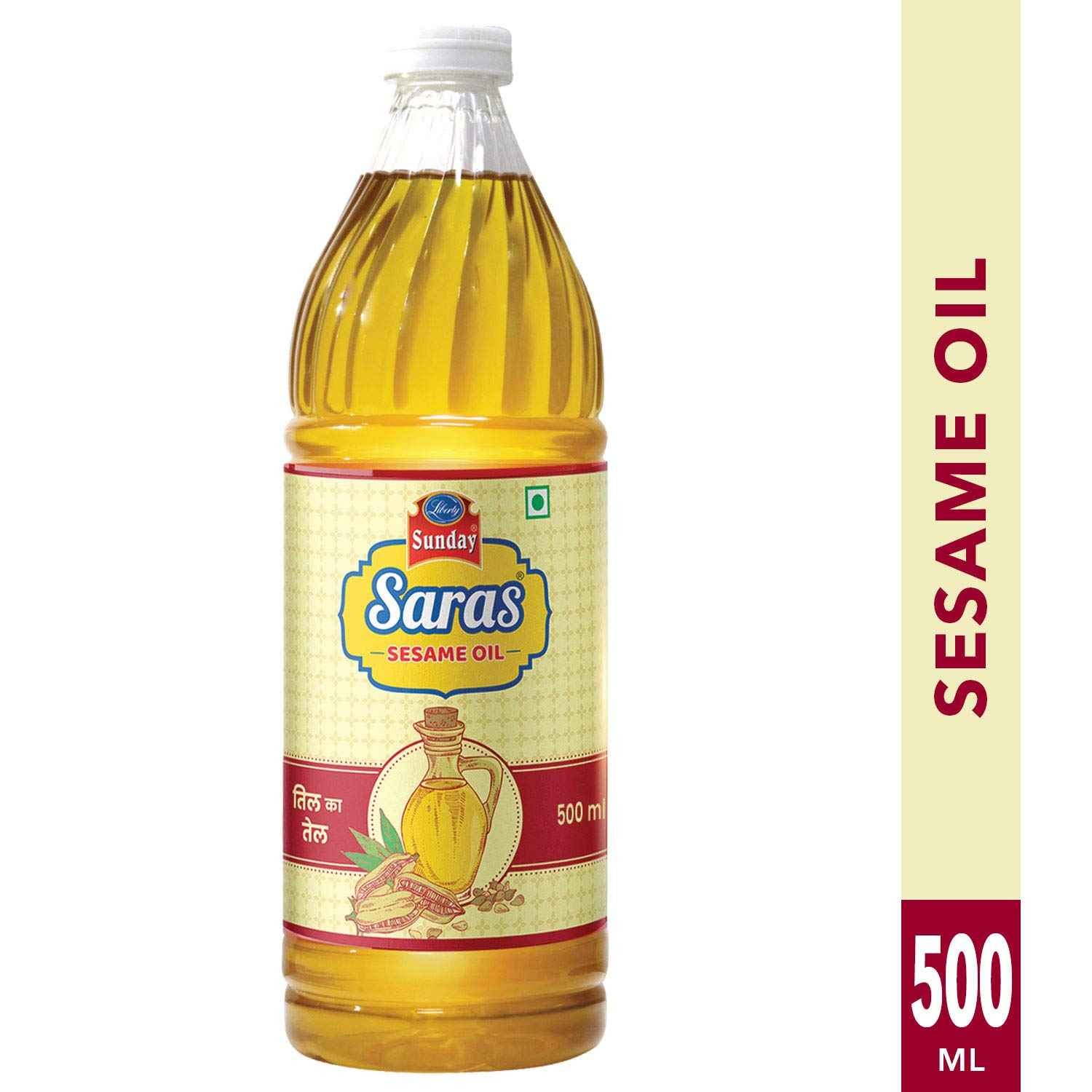 Saras Sesame Oil 500 ML