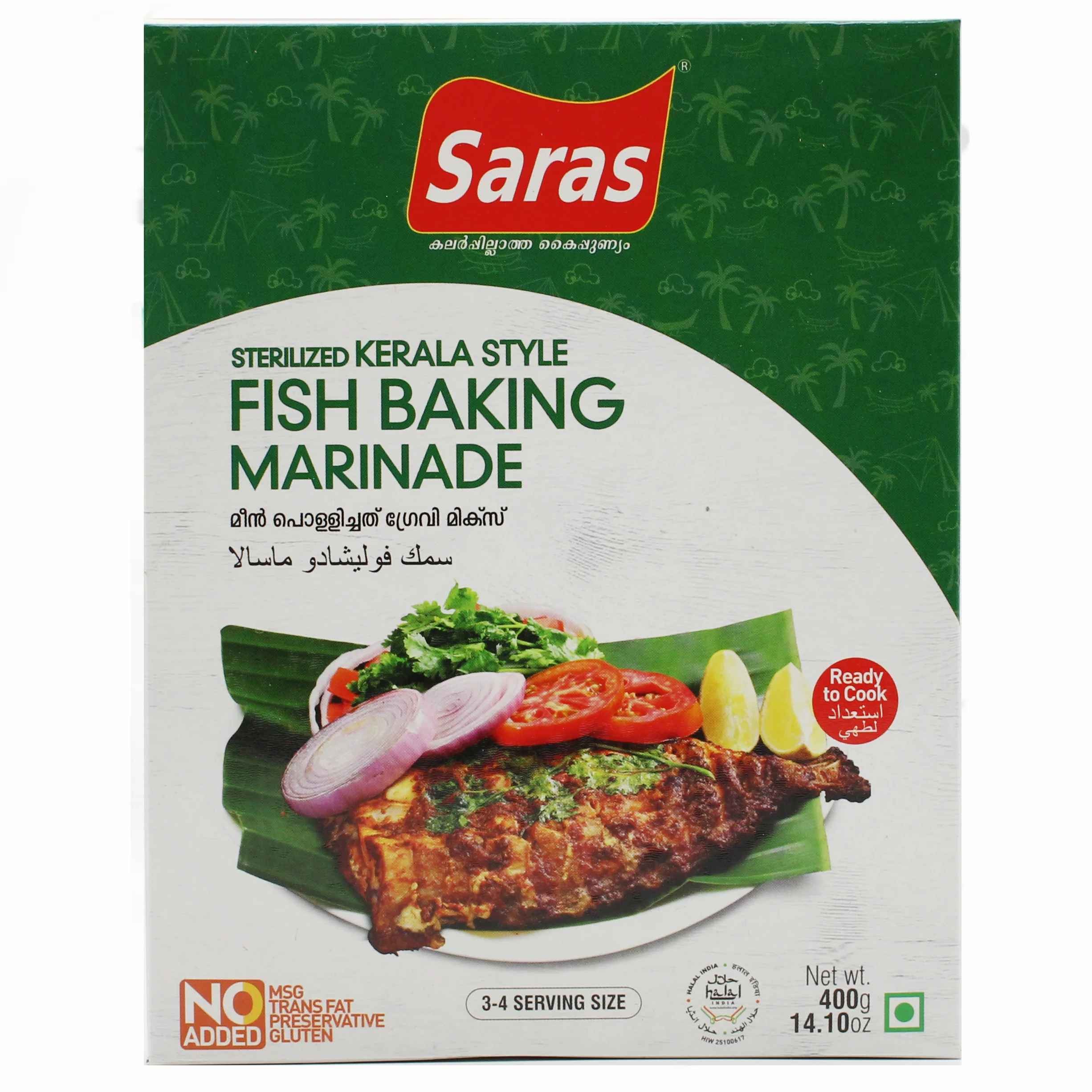 SARAS FISH BAKING MARINADE 400 GM
