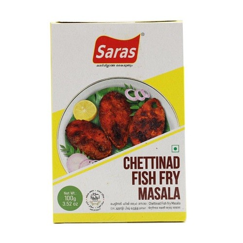Saras Chettinad Fish Fry Masala 100 GM