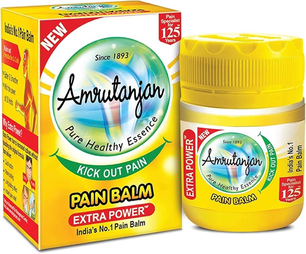 AMRUTANJAN BALM MASSAGE 27.3 GM