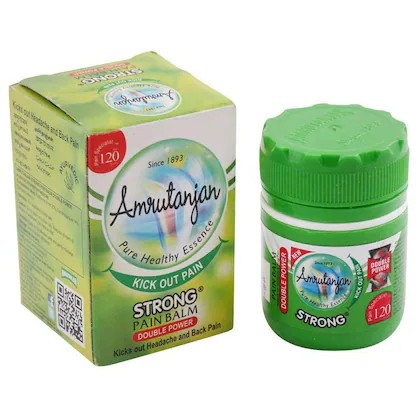AMRUTANJAN WHITE STRONG PAIN BALM 8 ML
