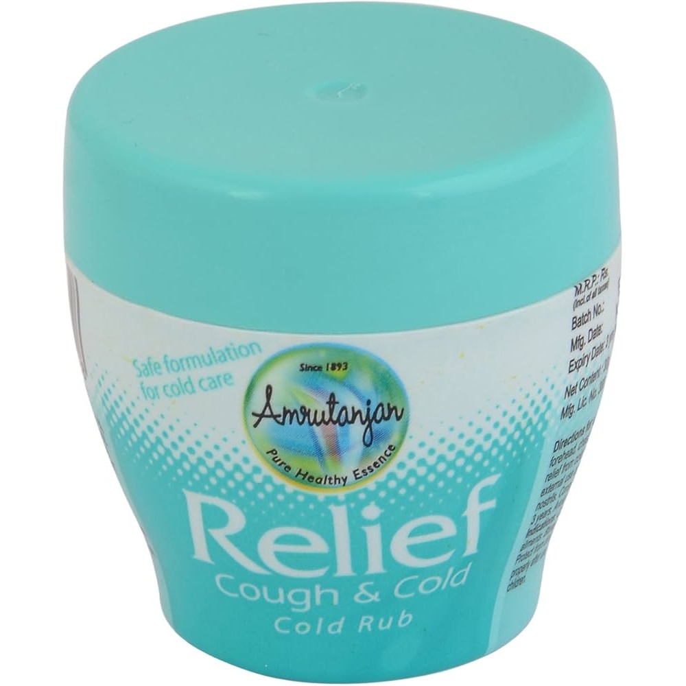 AMRUTANJAN RELIEF COLD RUB 5 30 GM