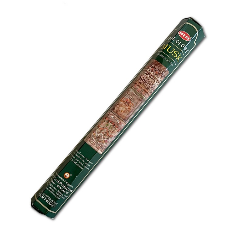 HEM MUSK INCENSE STICKS 20 COUNT