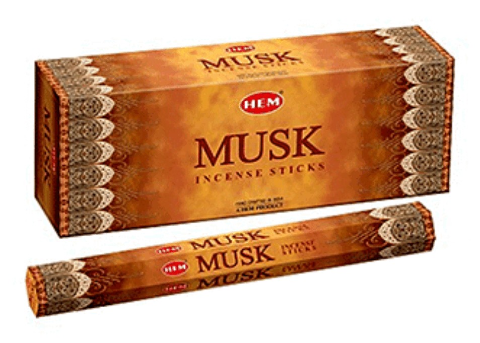 HEM MUSK INCENSE 20 PCS